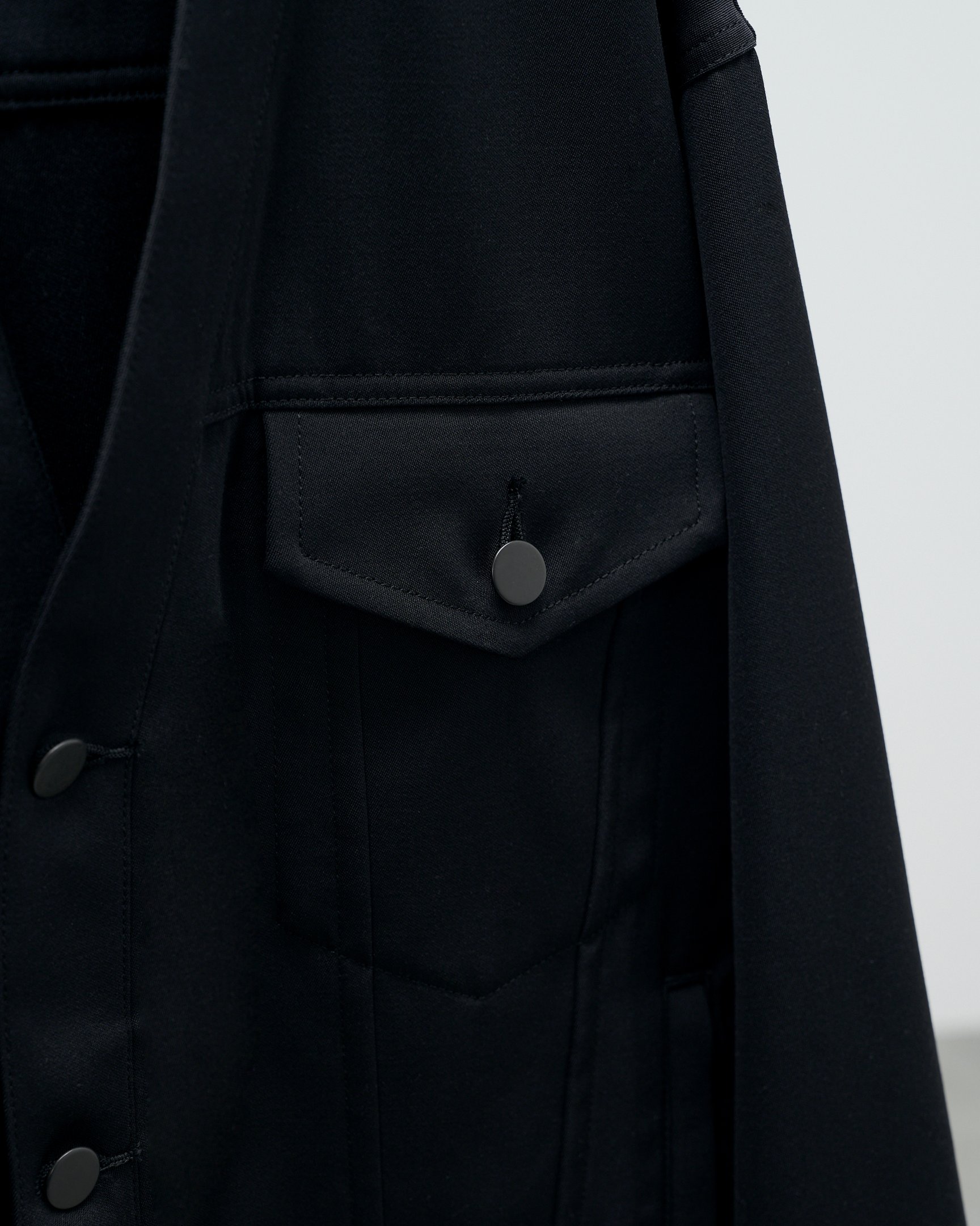 ヨシオクボのノーカラージャケット