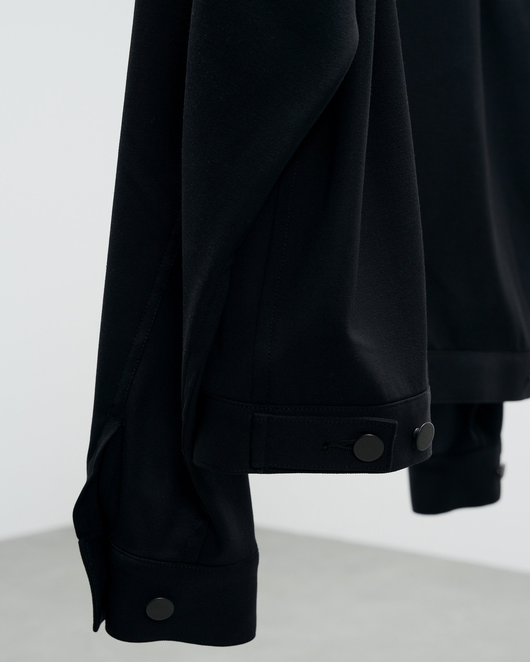 ヨシオクボのノーカラージャケット