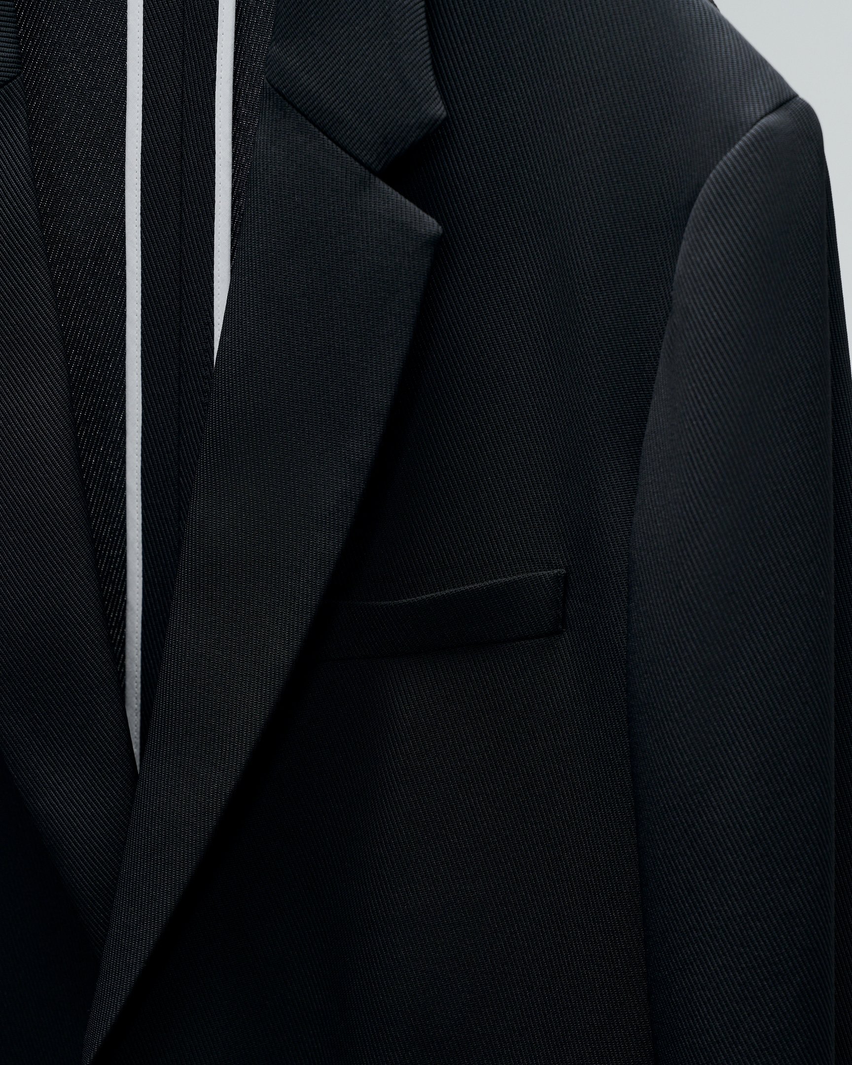 オーバーコートのジャケット