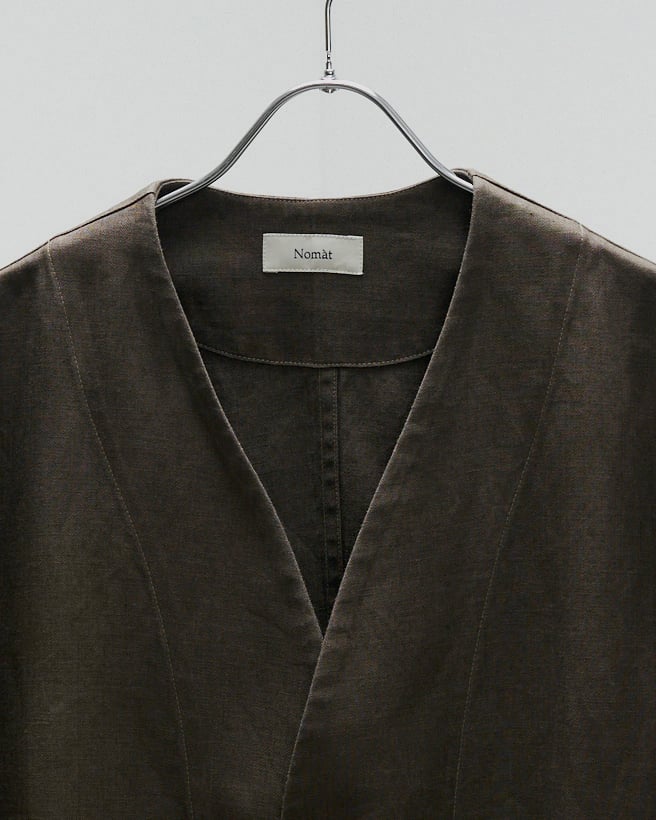 ノマットのノーカラージャケット