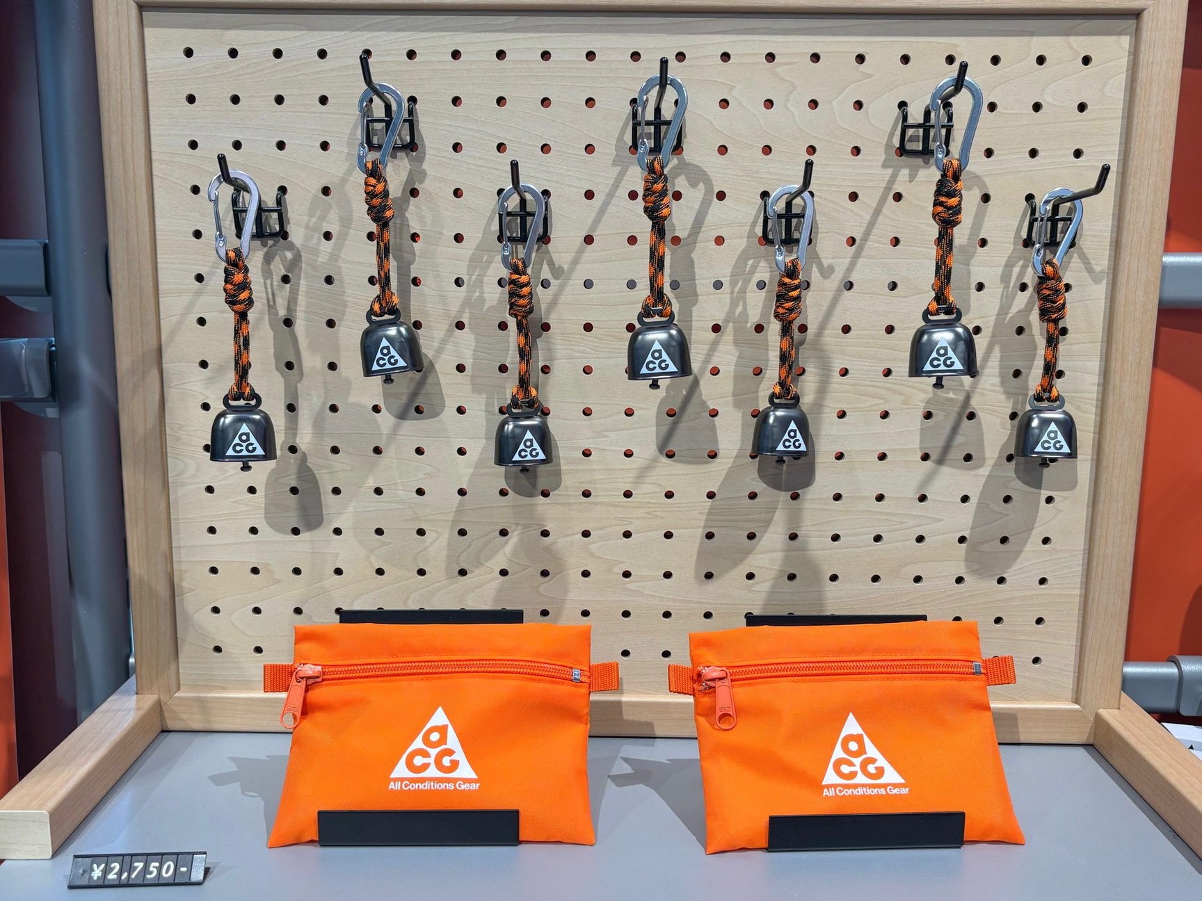 ナイキ新宿の店内