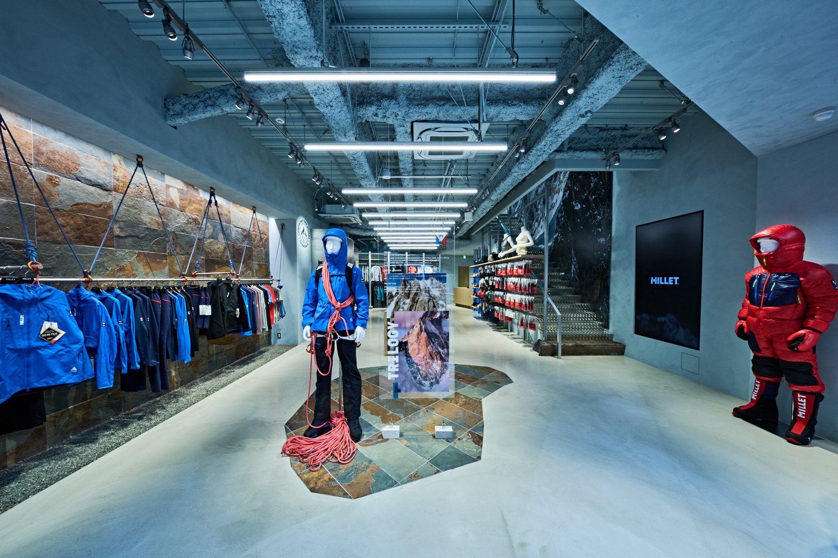 ミレーの渋谷の直営店画像