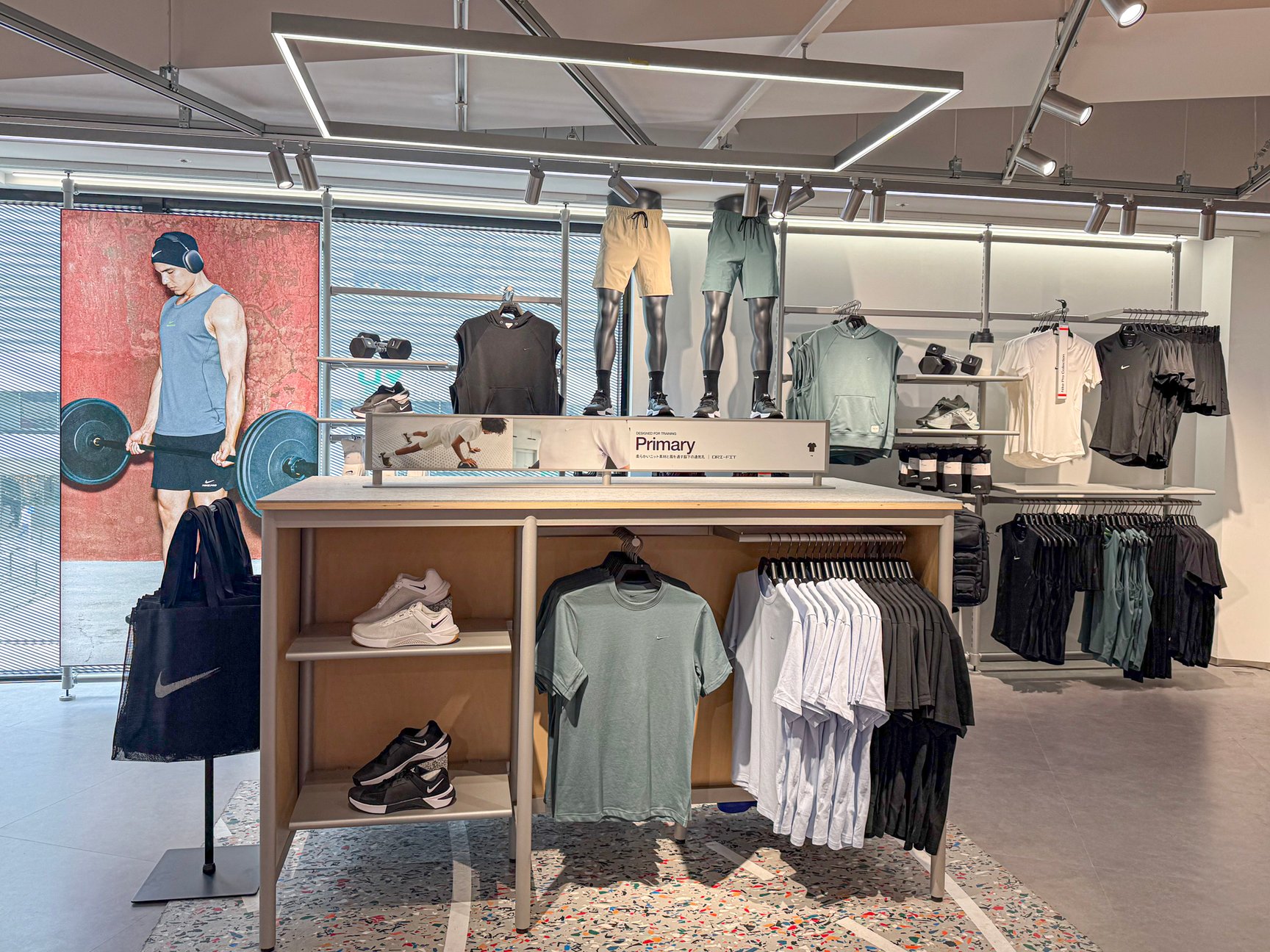 NIKE SHINJUKUの店内