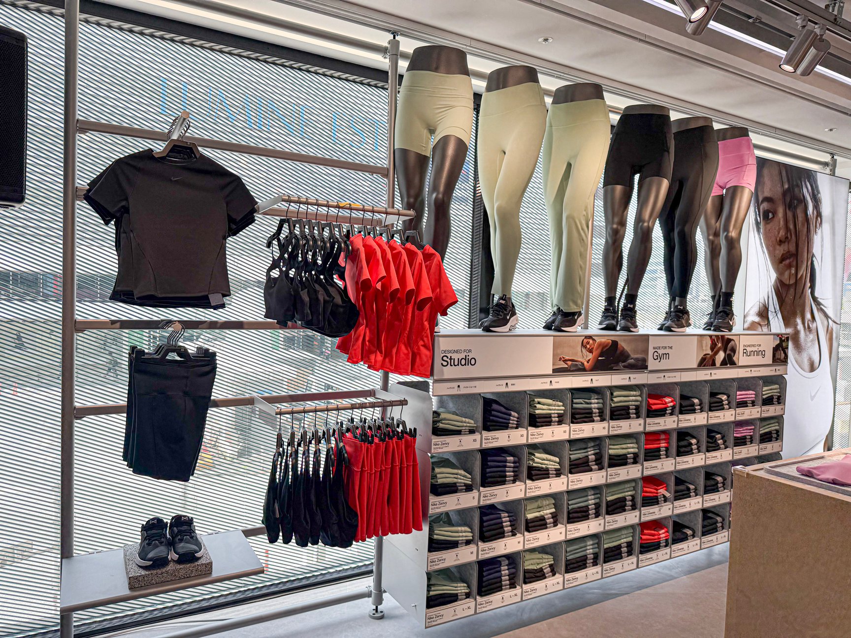 NIKE SHINJUKUの店内