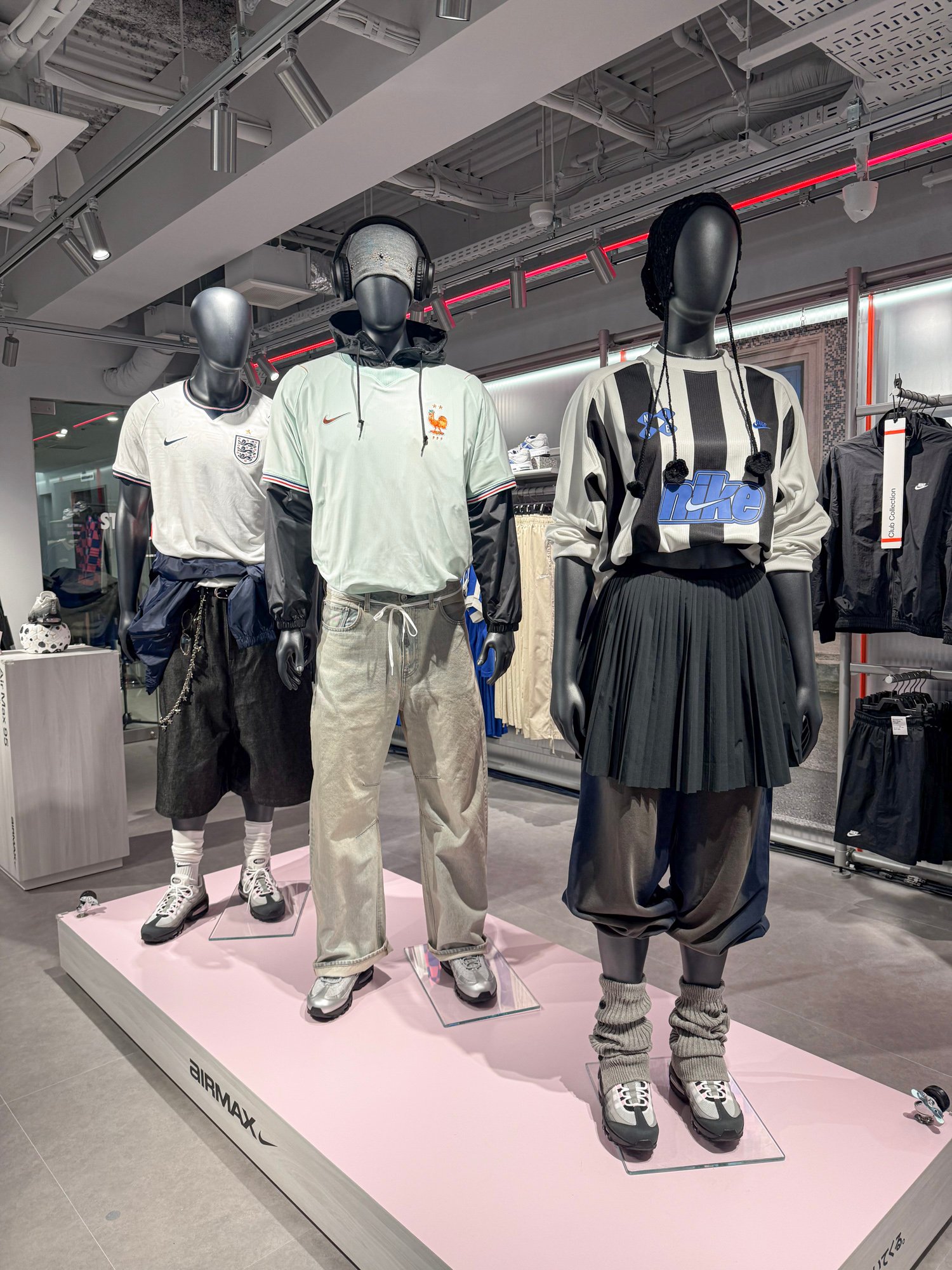 NIKE SHINJUKUの店内