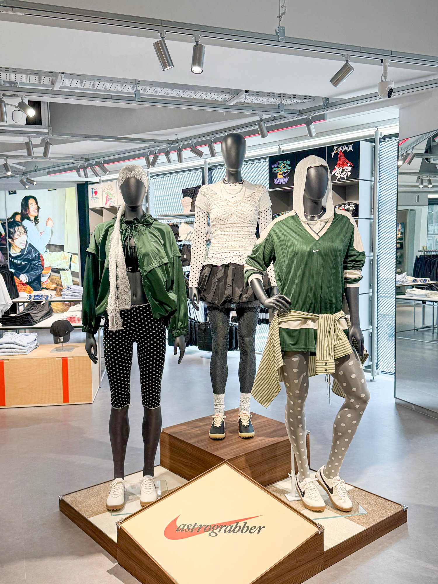 NIKE SHINJUKUの店内