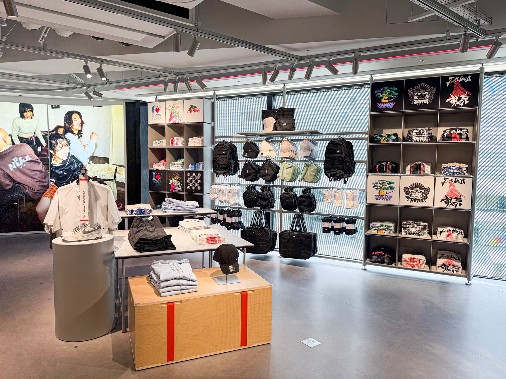 NIKE SHINJUKUの店内