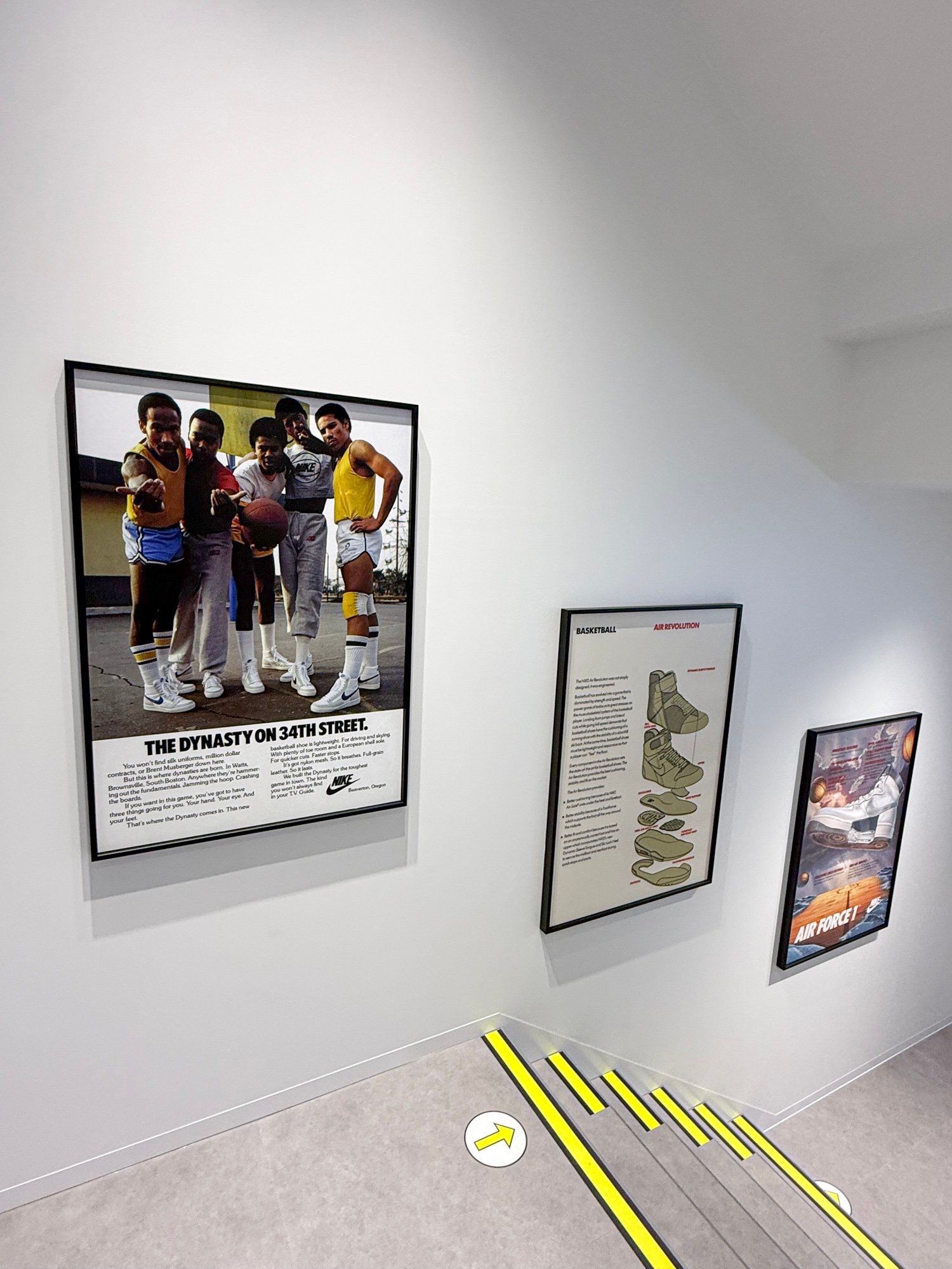 NIKE SHINJUKUの店内