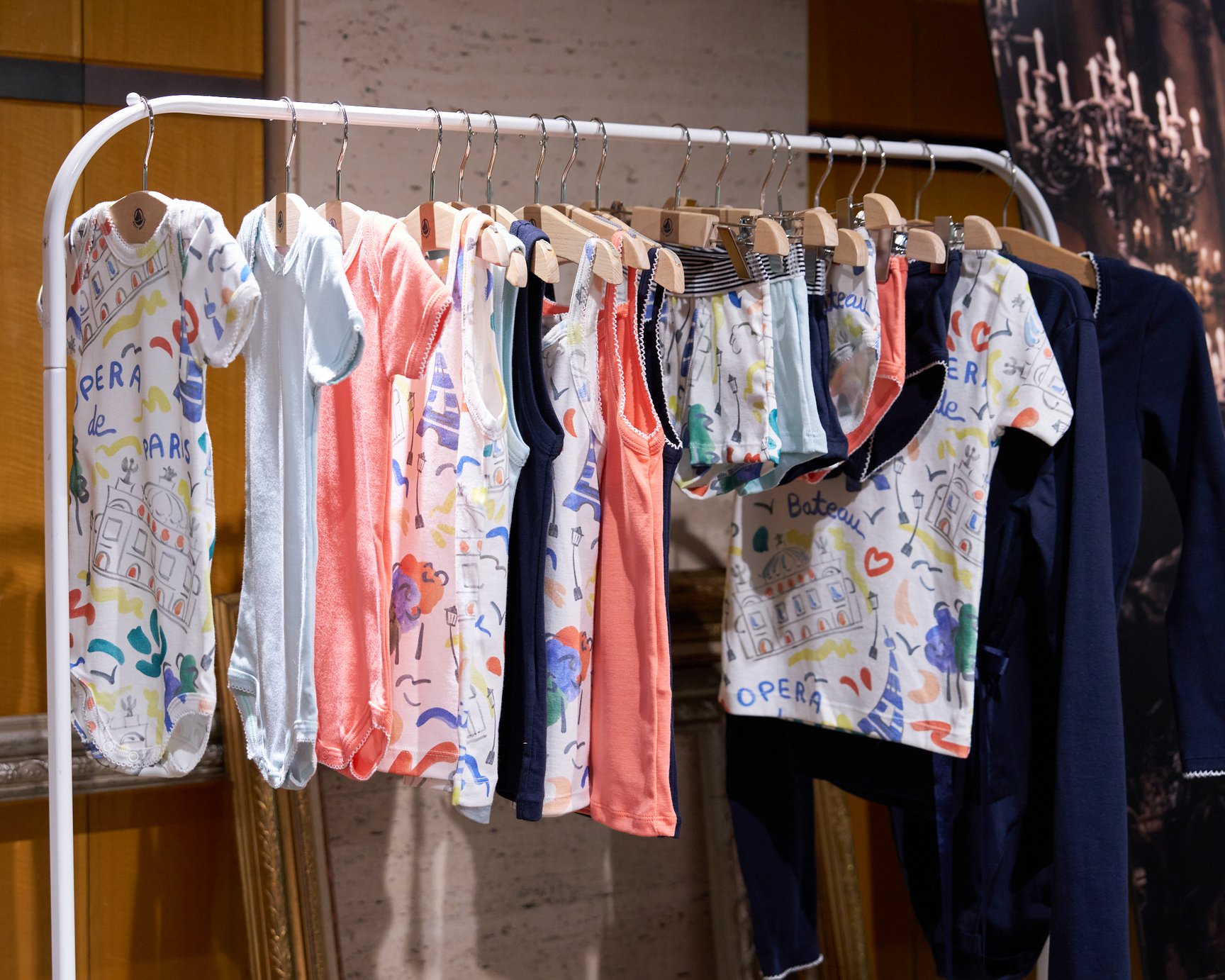 プチバトーとパリオペラ座のコラボコレクション