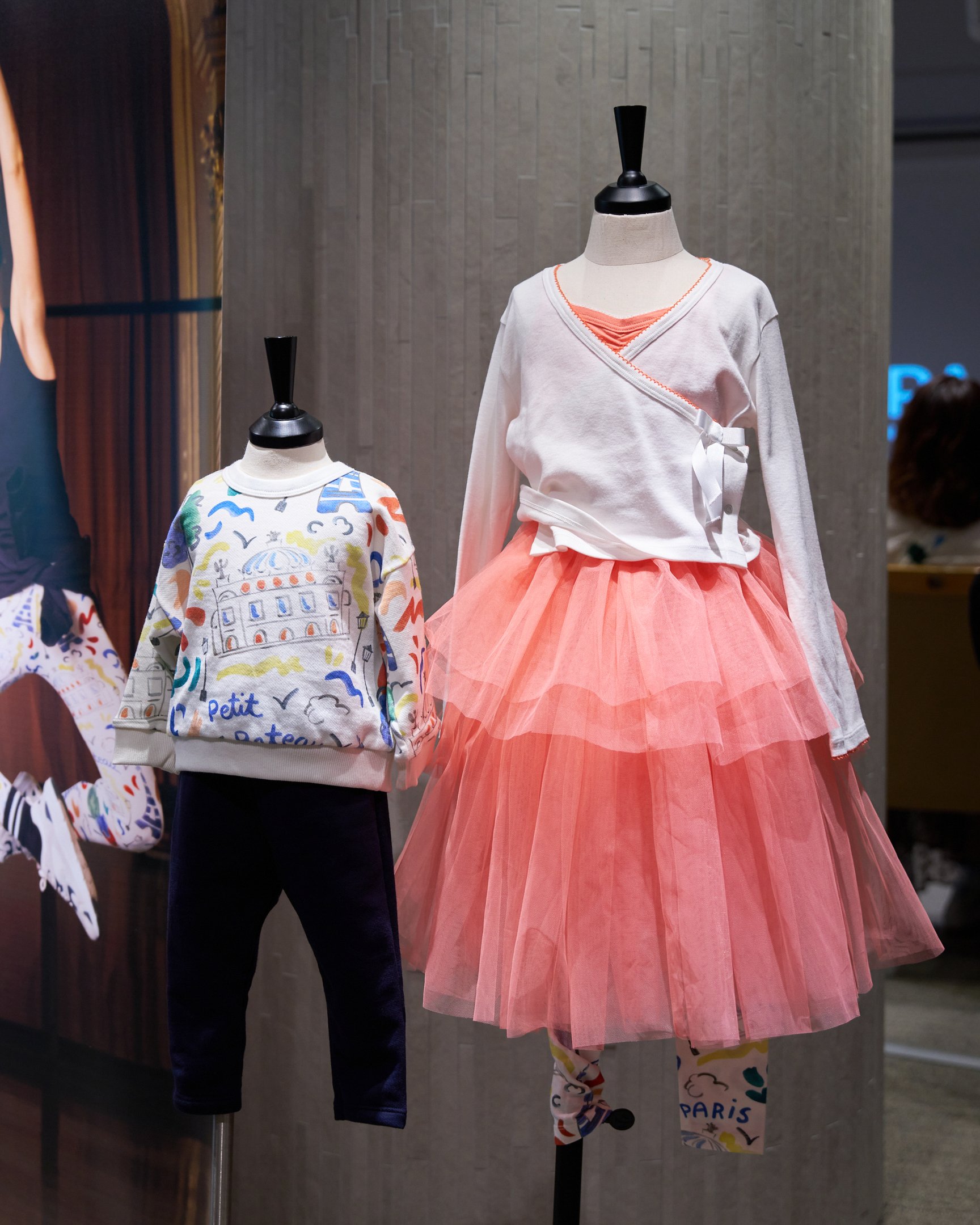 プチバトーとパリオペラ座のコラボコレクション