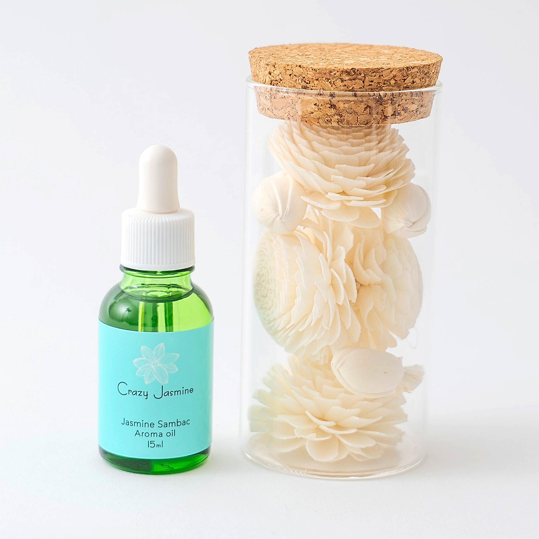 アロマオイルの瓶