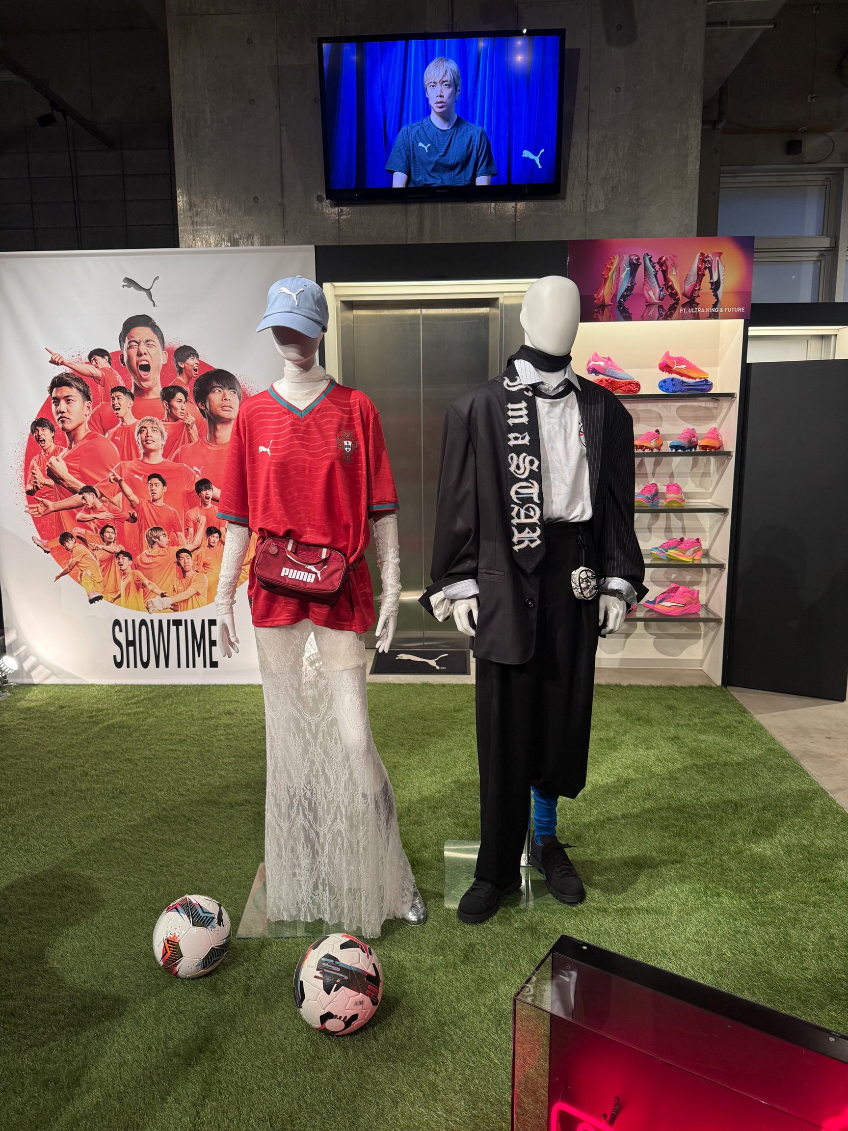「プーマ」2026年秋冬展示会の画像