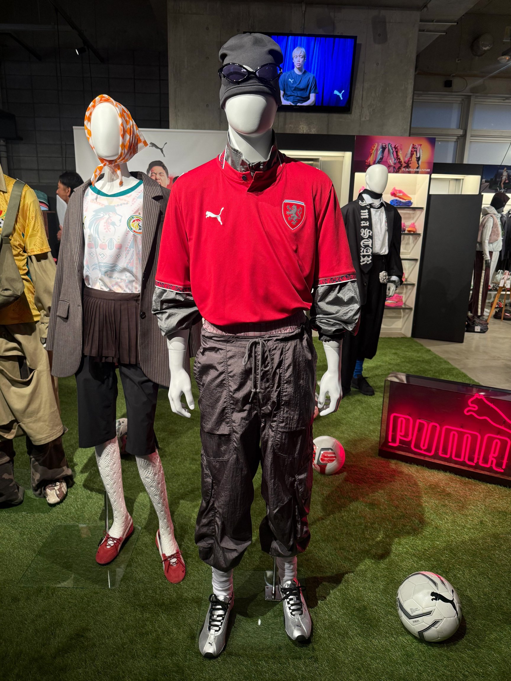 「プーマ」2026年秋冬展示会の画像