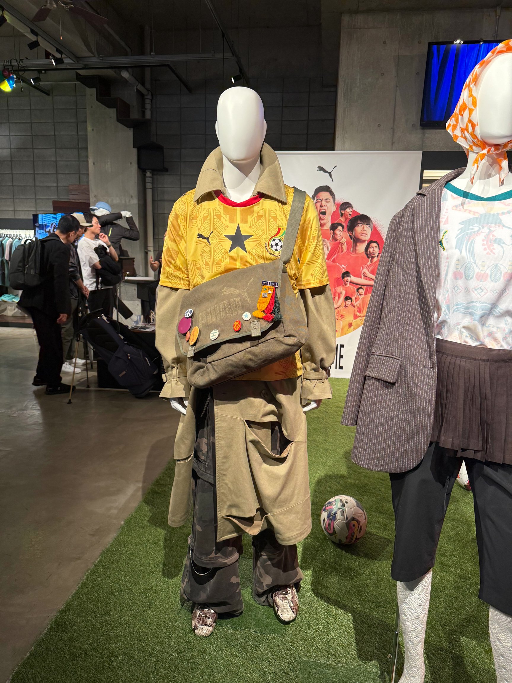 「プーマ」2026年秋冬展示会の画像