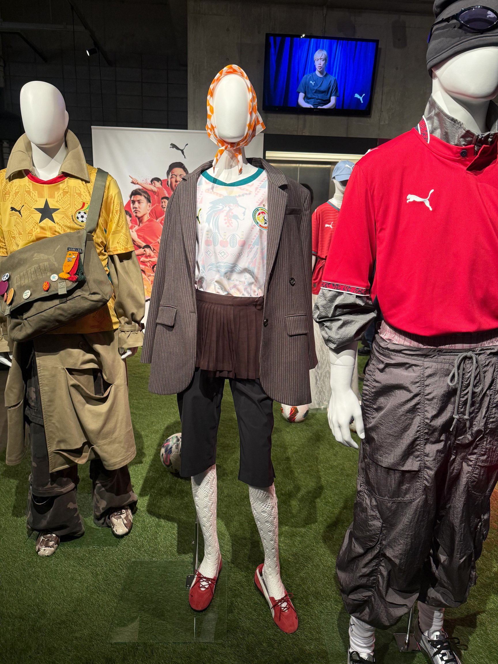 「プーマ」2026年秋冬展示会の画像