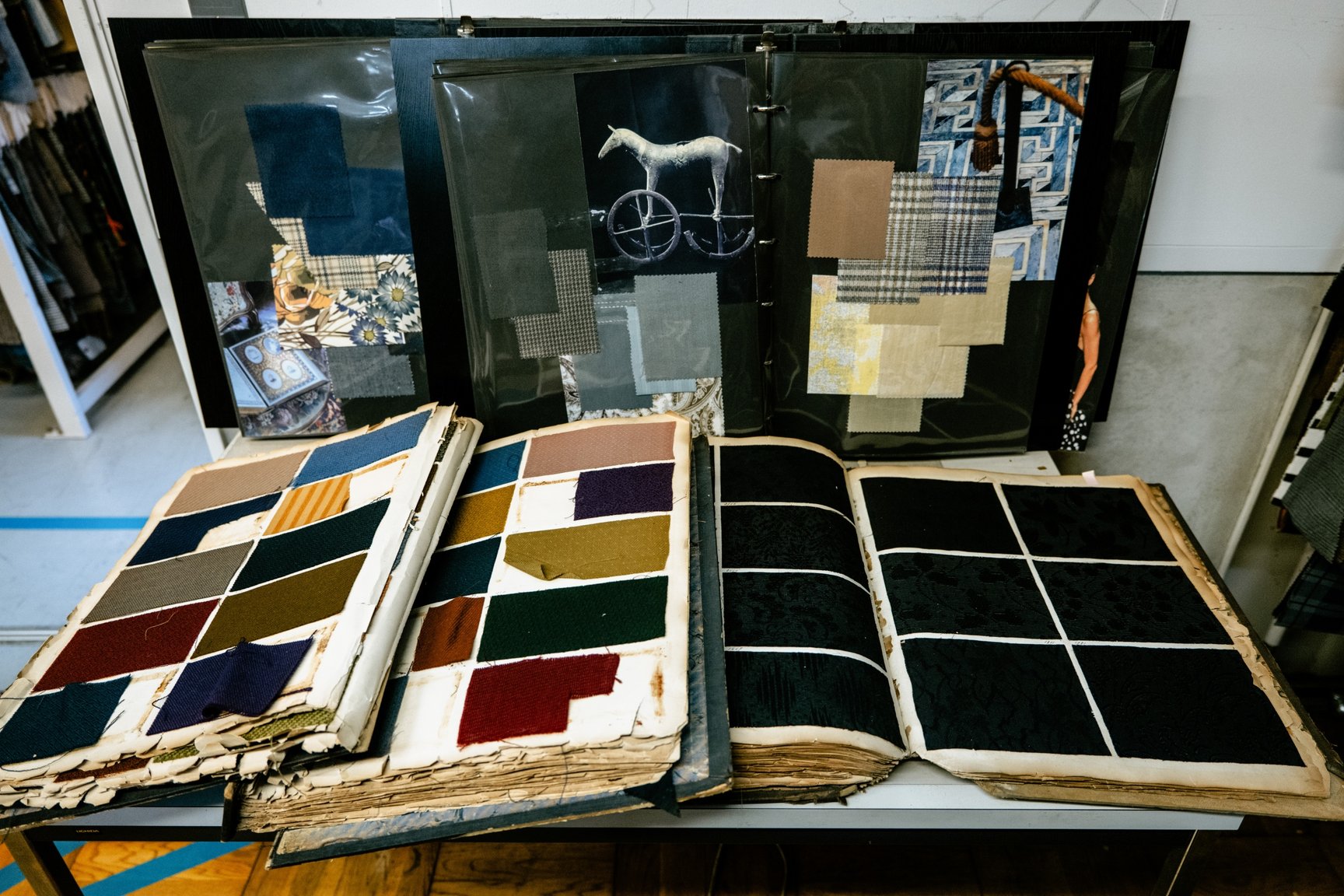 テキスタイル・マテリアルセンターの展示品
