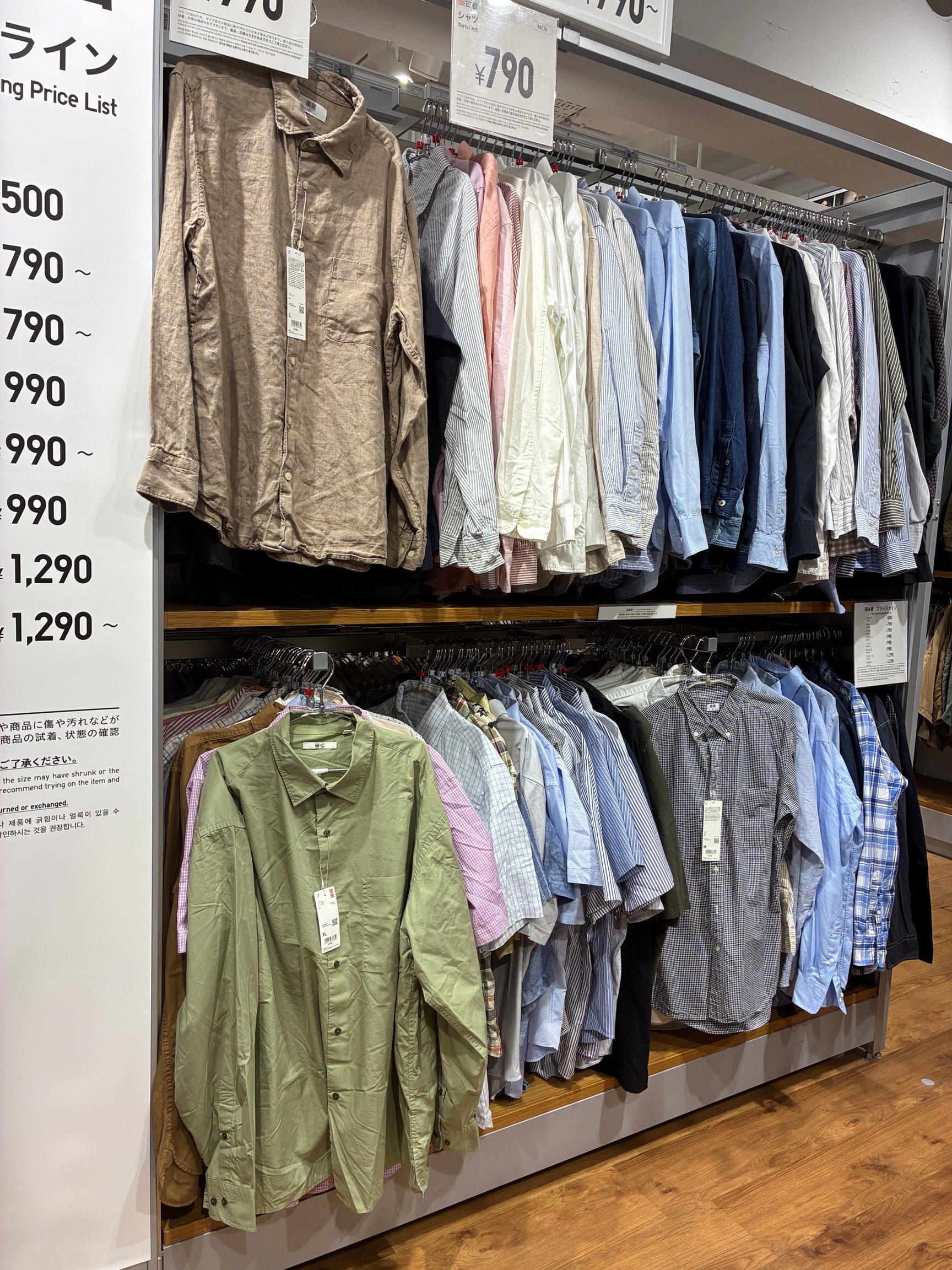 ユニクロの古着