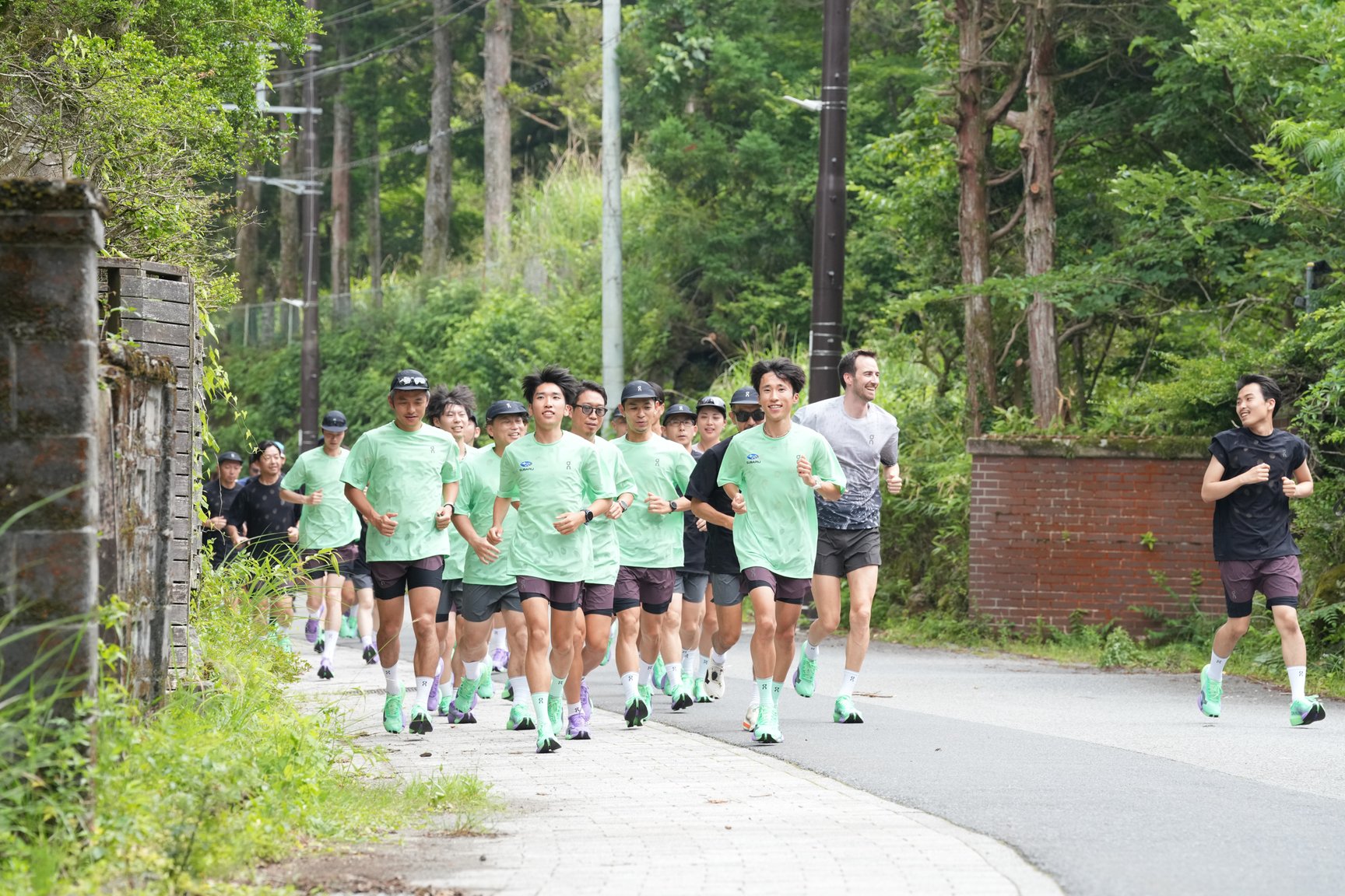 オンが箱根で開催したランニングイベント画像