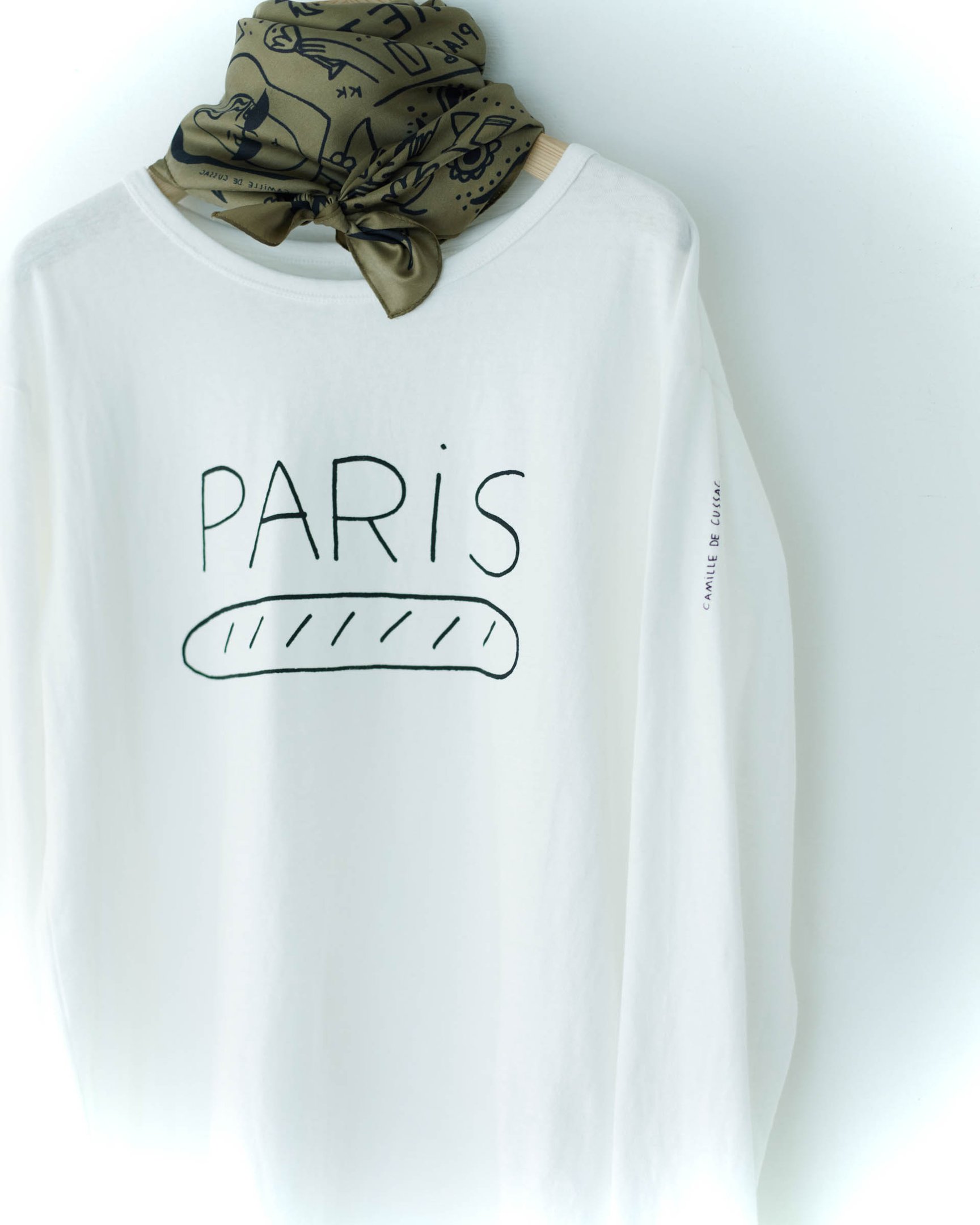 Print long sleeve tee 1万2100円