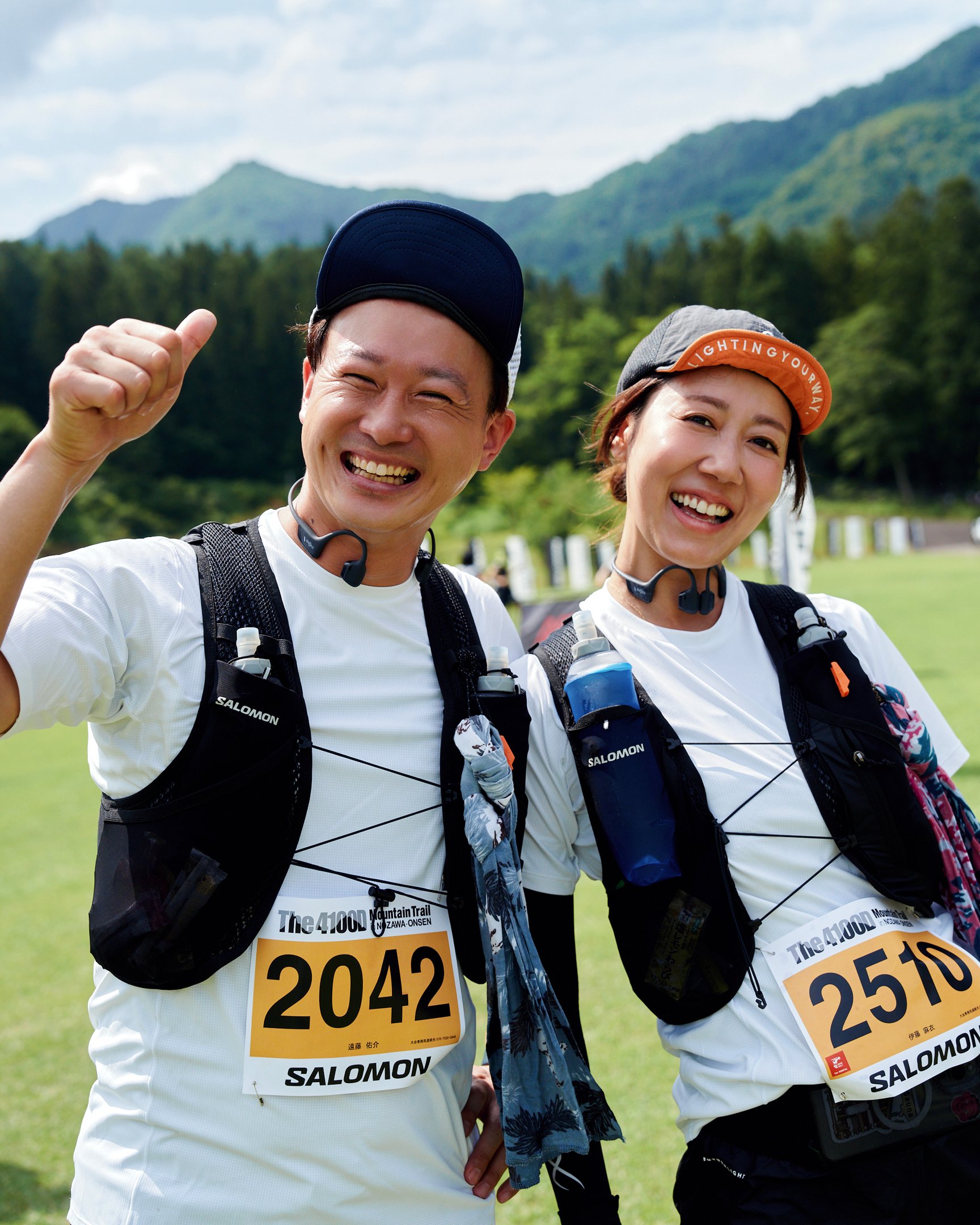 ランナーのスナップ