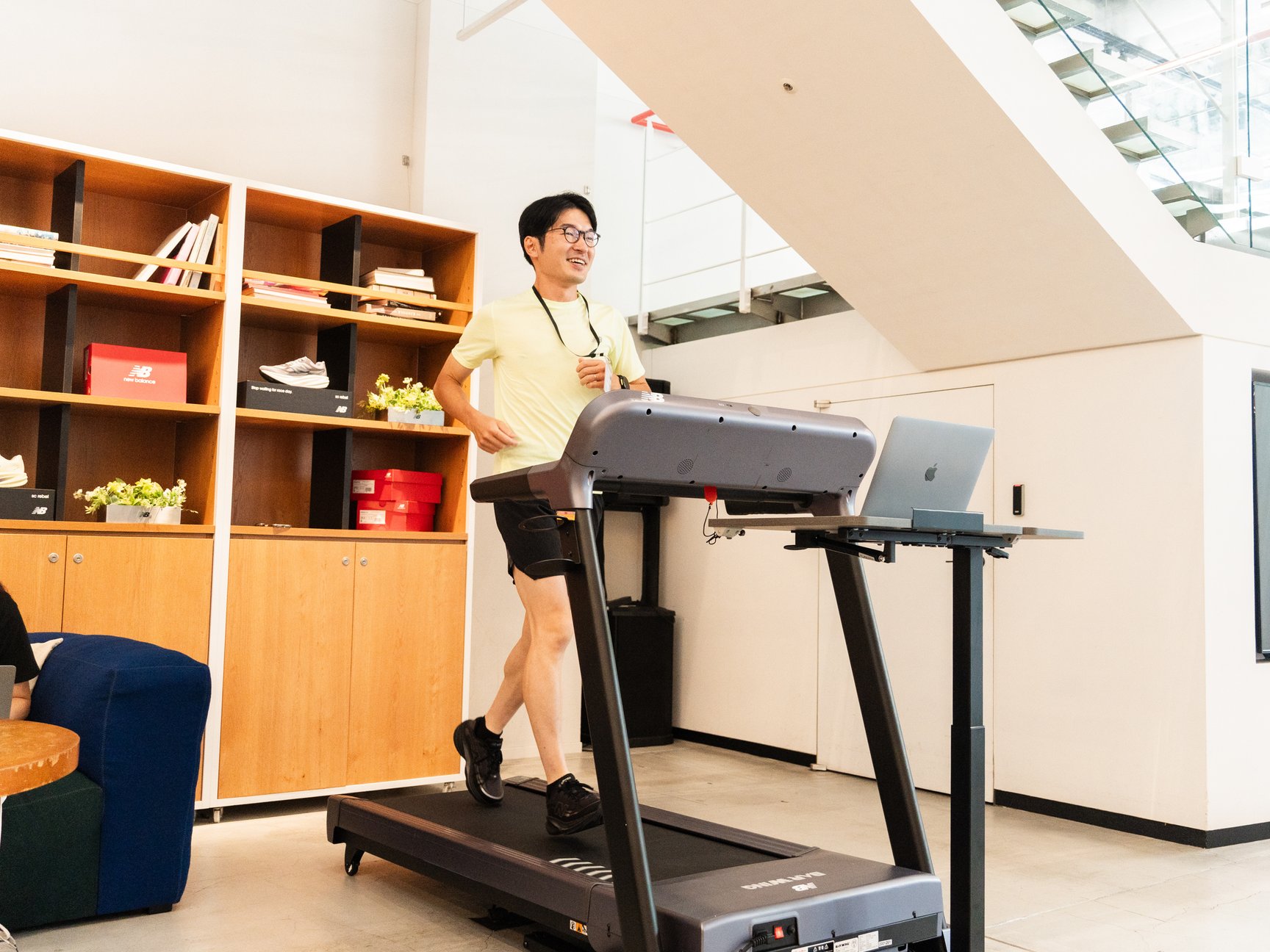New Balance Run Officeの様子