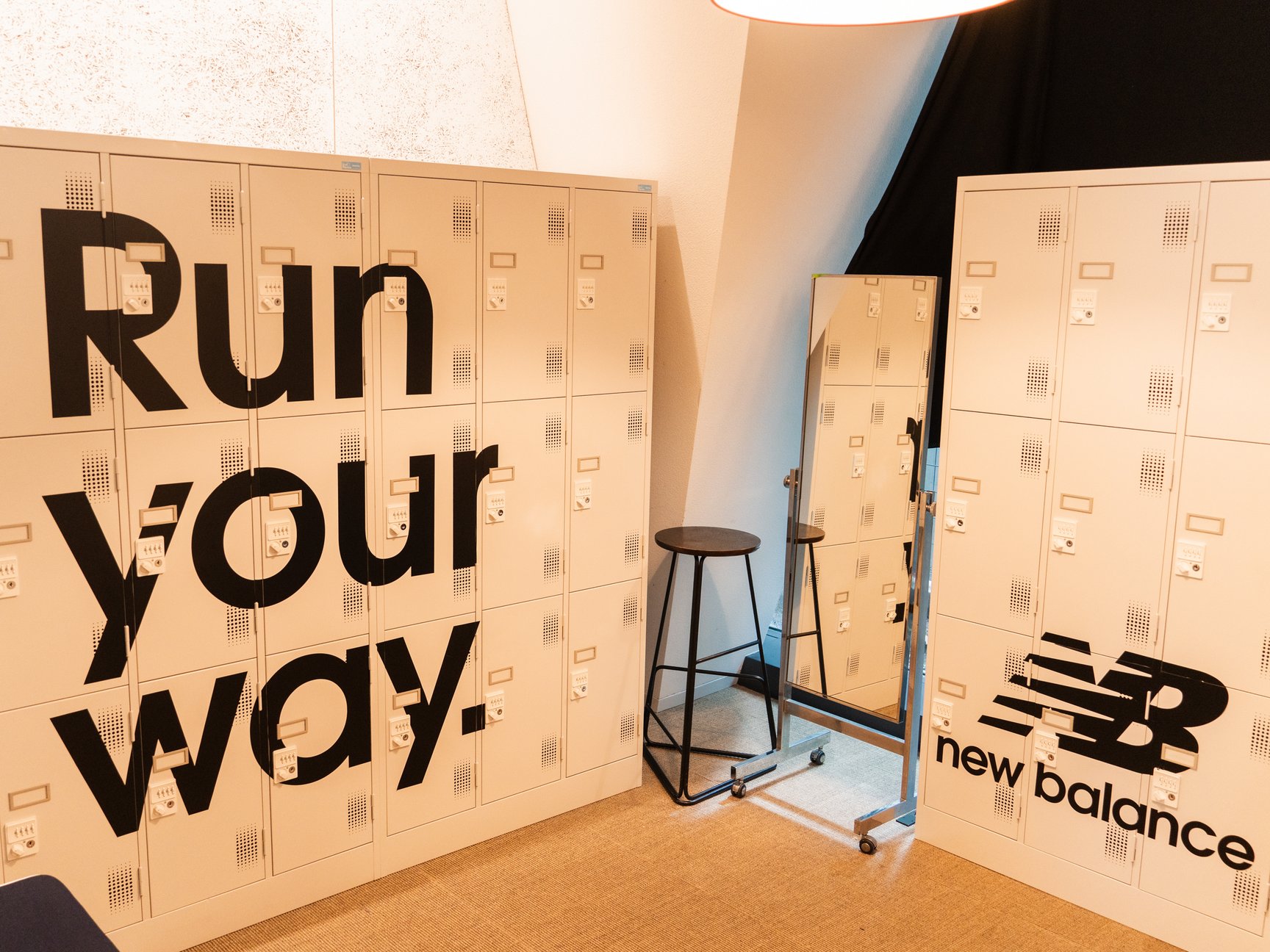 New Balance Run Officeの様子