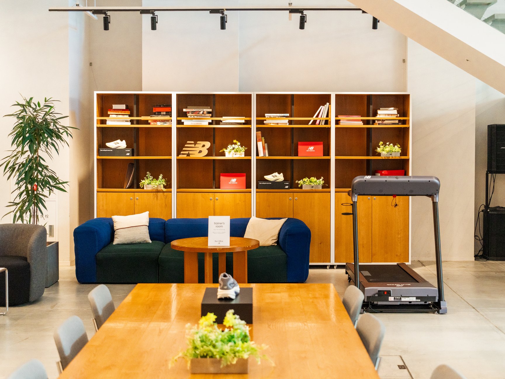 New Balance Run Officeの様子