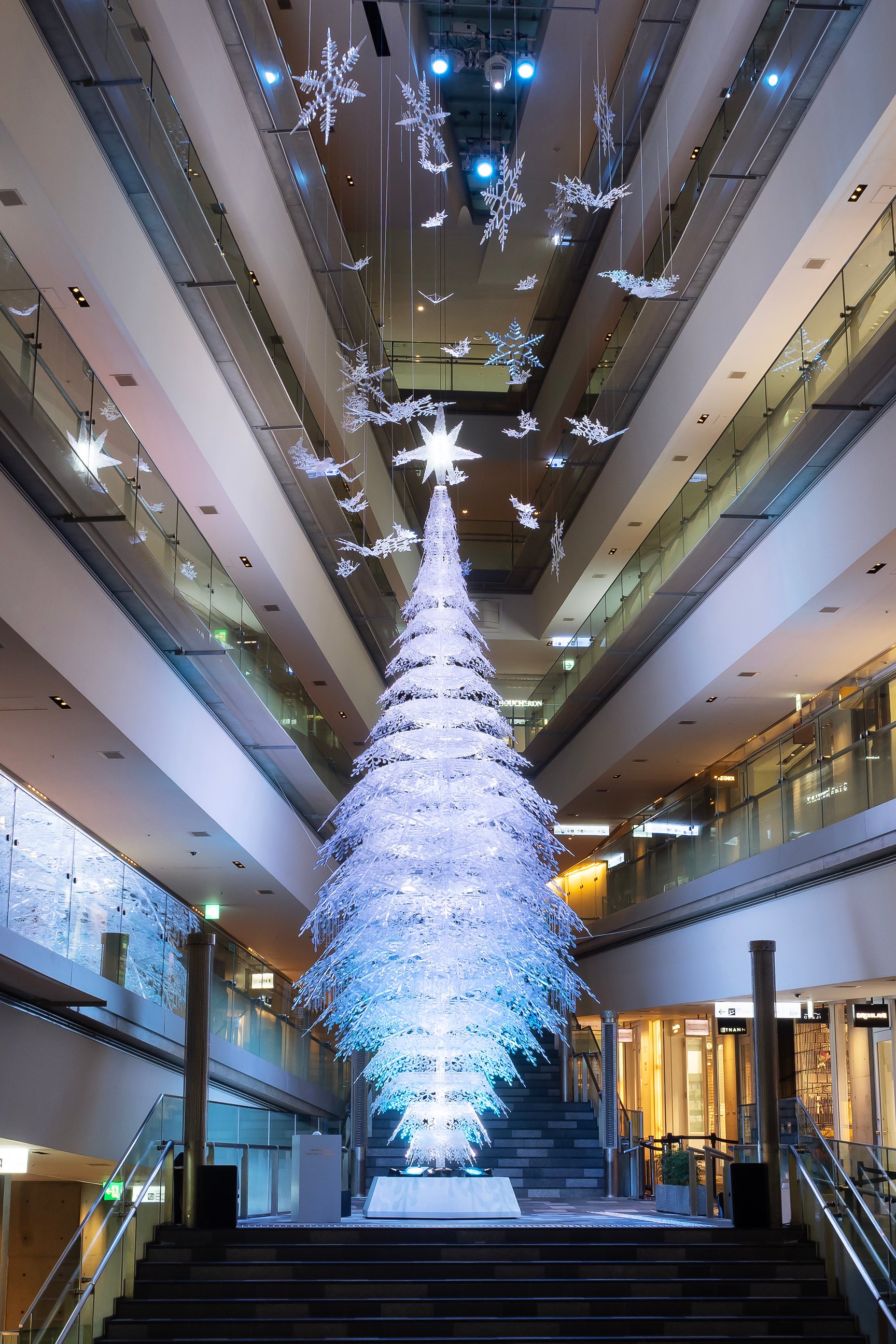 2023年に表参道ヒルズで展示したクリスマスツリー