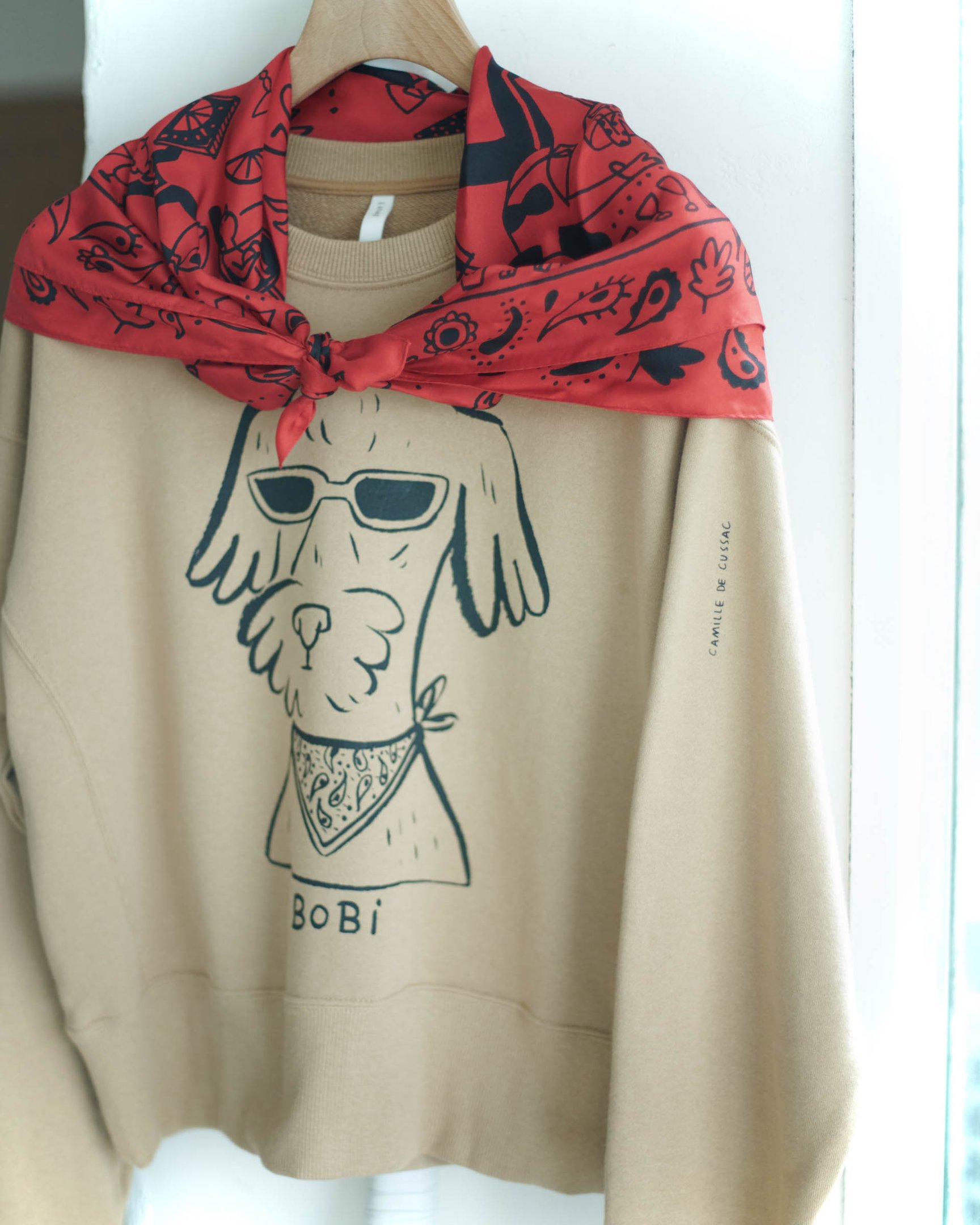 Print sweat 1万6500円