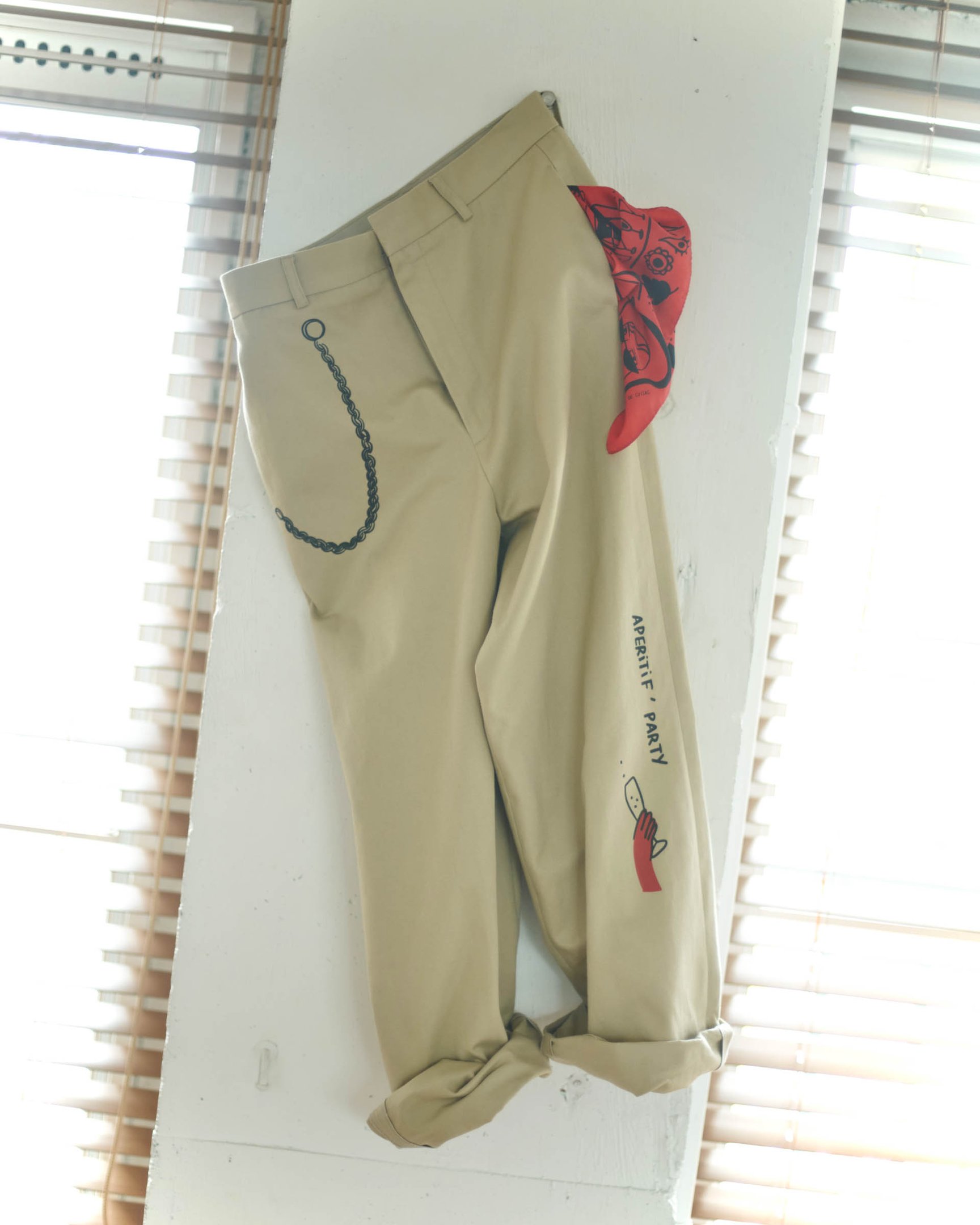 Print trousers 2万7500円