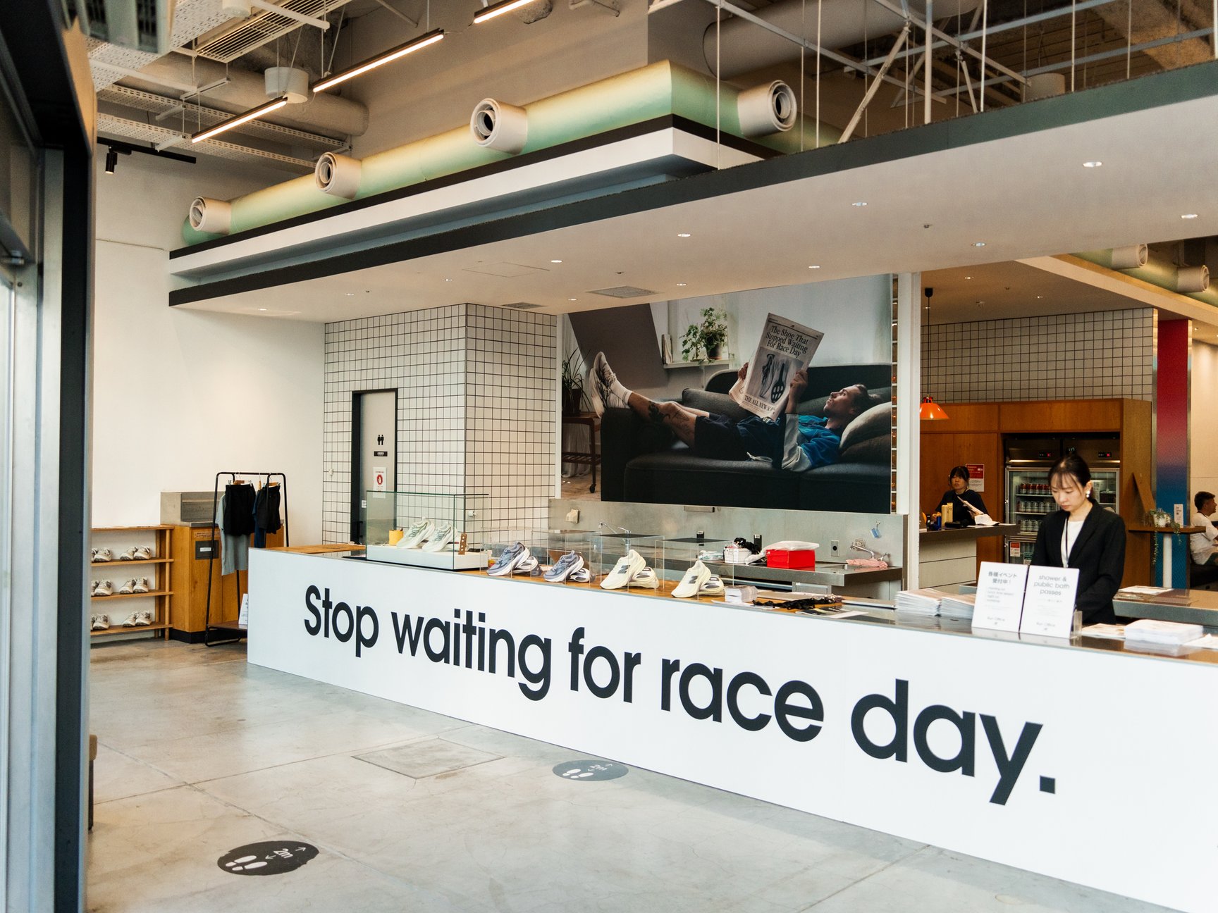 New Balance Run Officeの様子