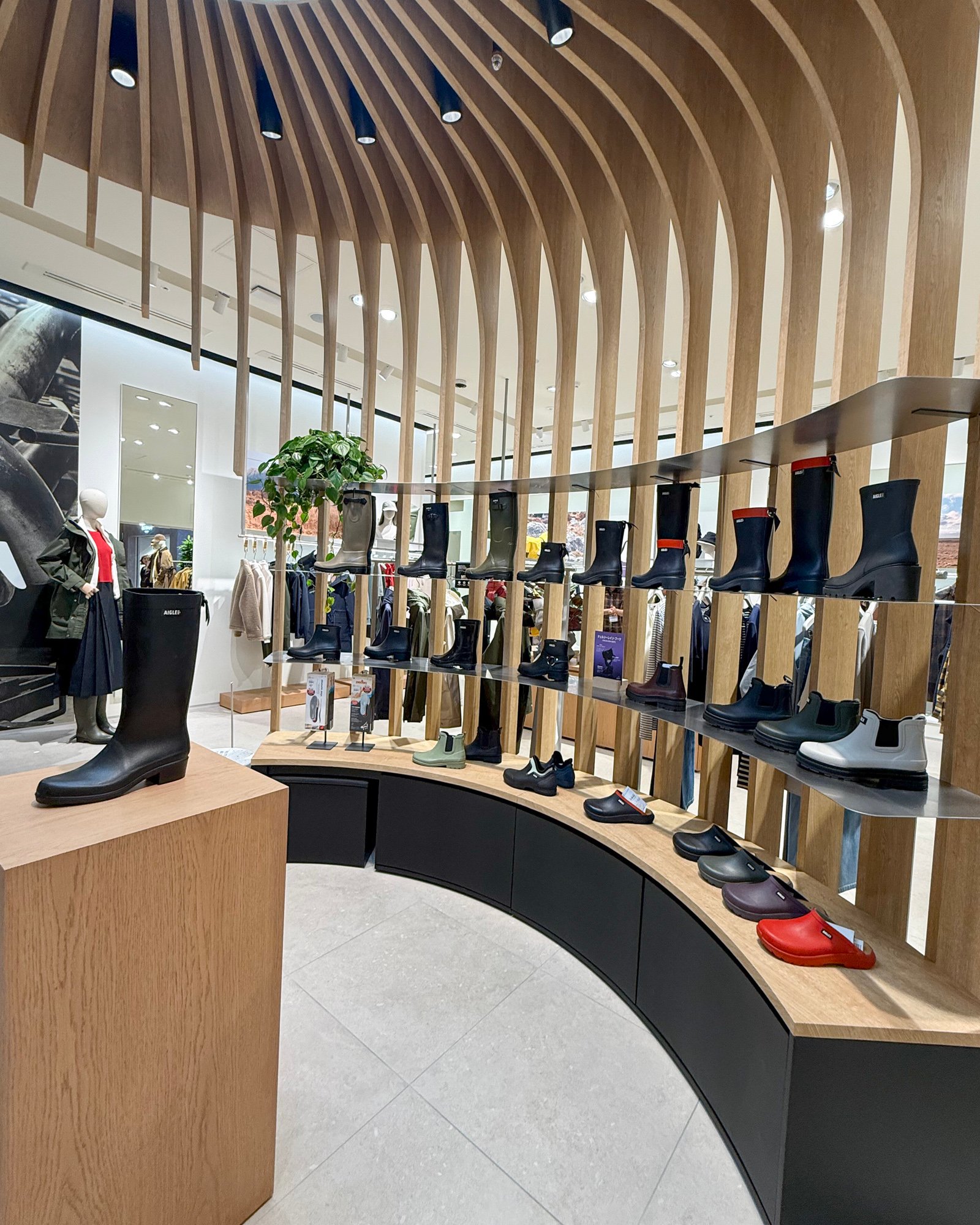 エーグルの店内