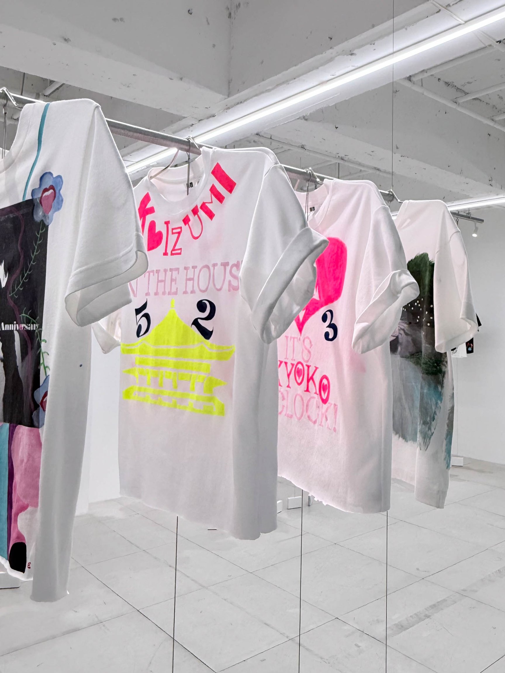 「ONCE ON - KK ON STAGE, Ed ON TEE -」展示作品