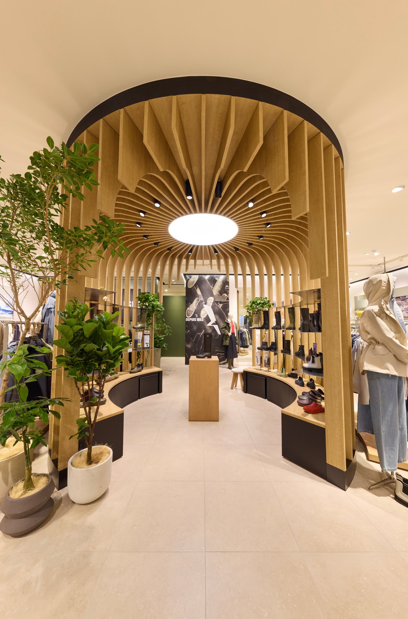 エーグルの店内