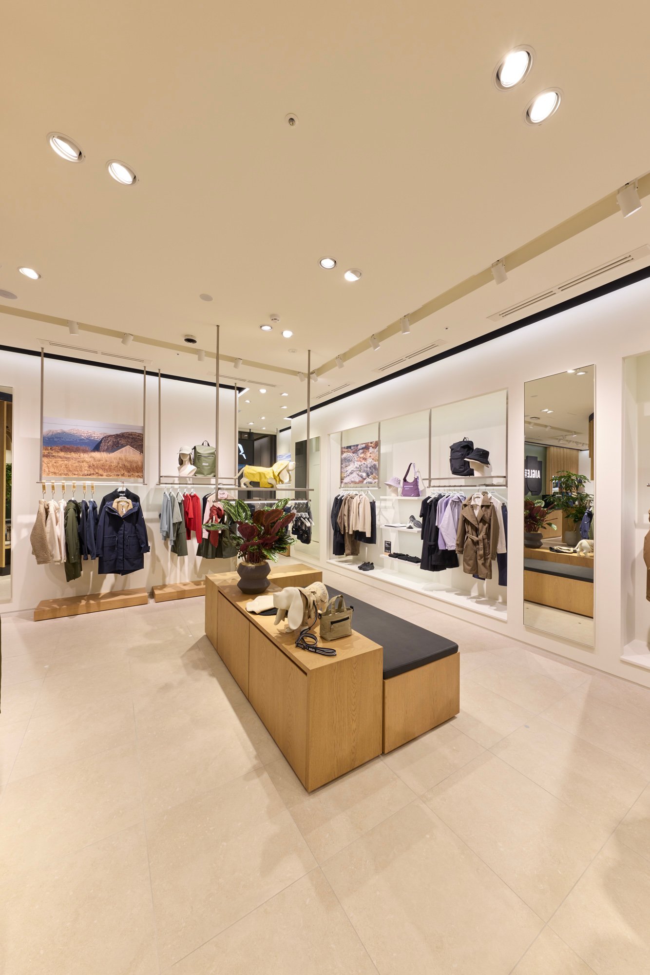 エーグルの店内