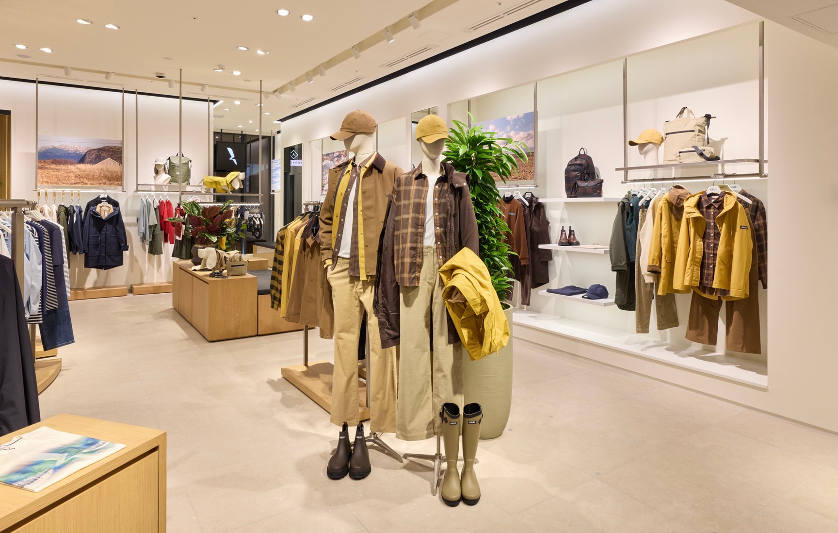 エーグルの店内