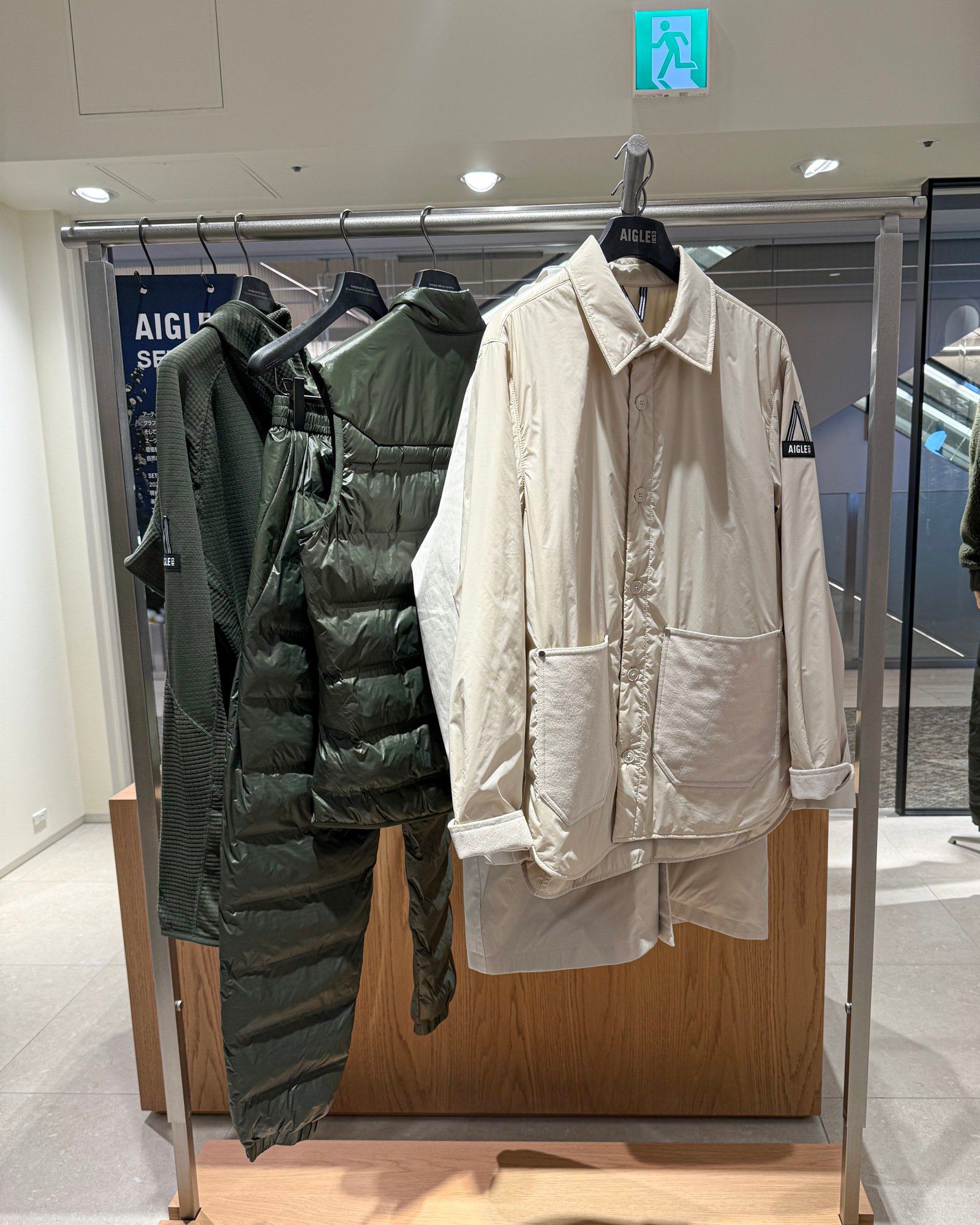 エーグルの店頭