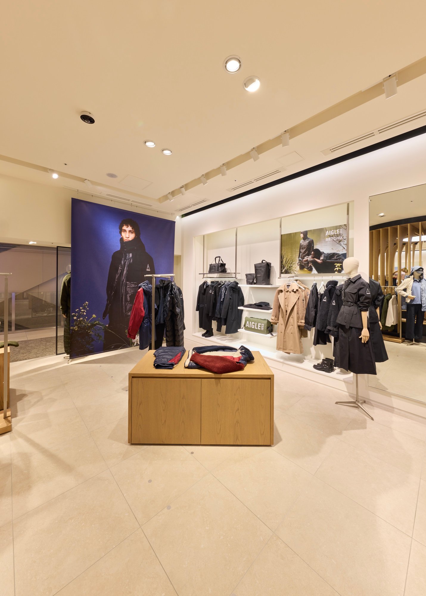エーグルの店頭