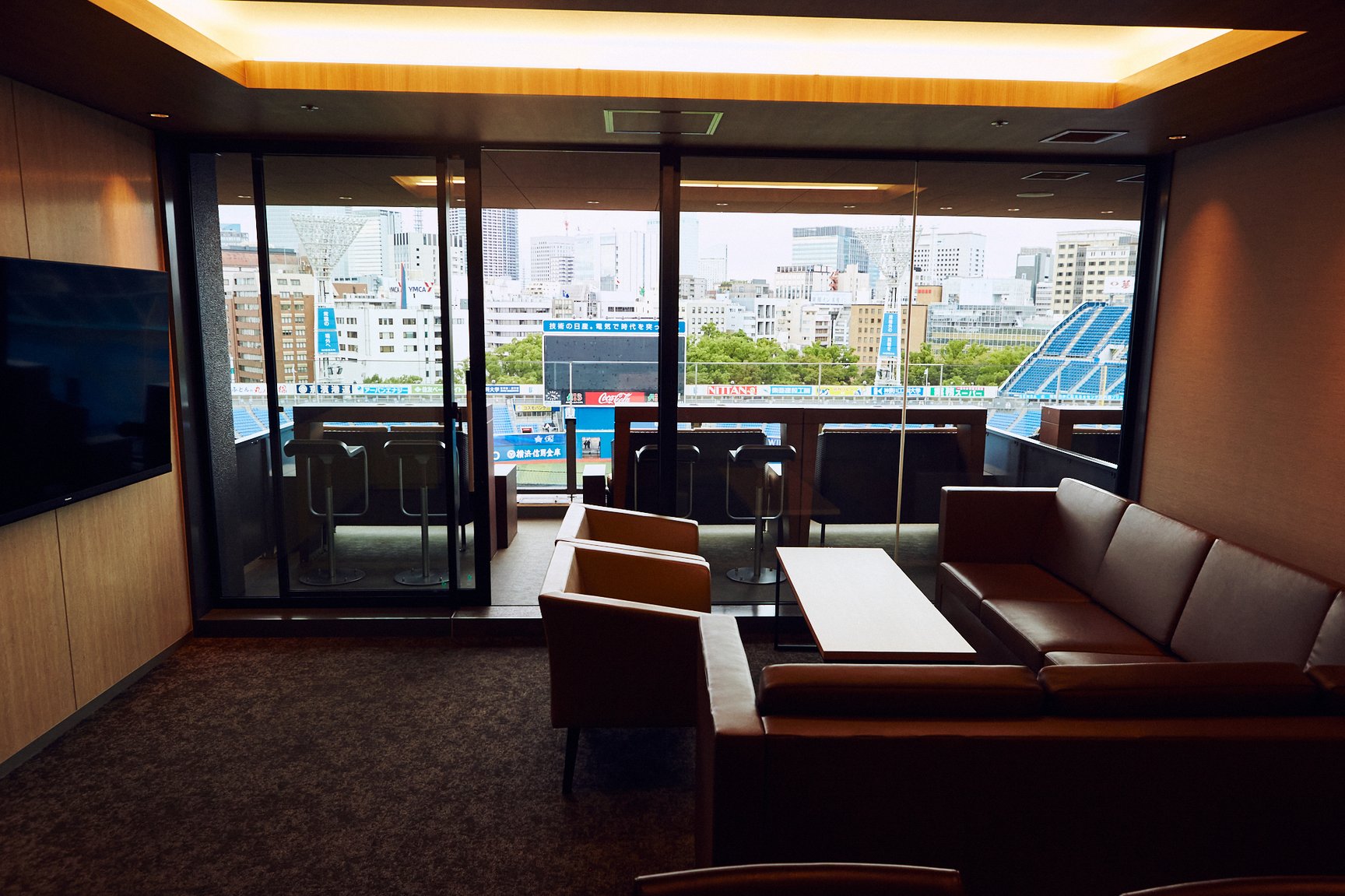 横浜スタジアムの各種座席画像