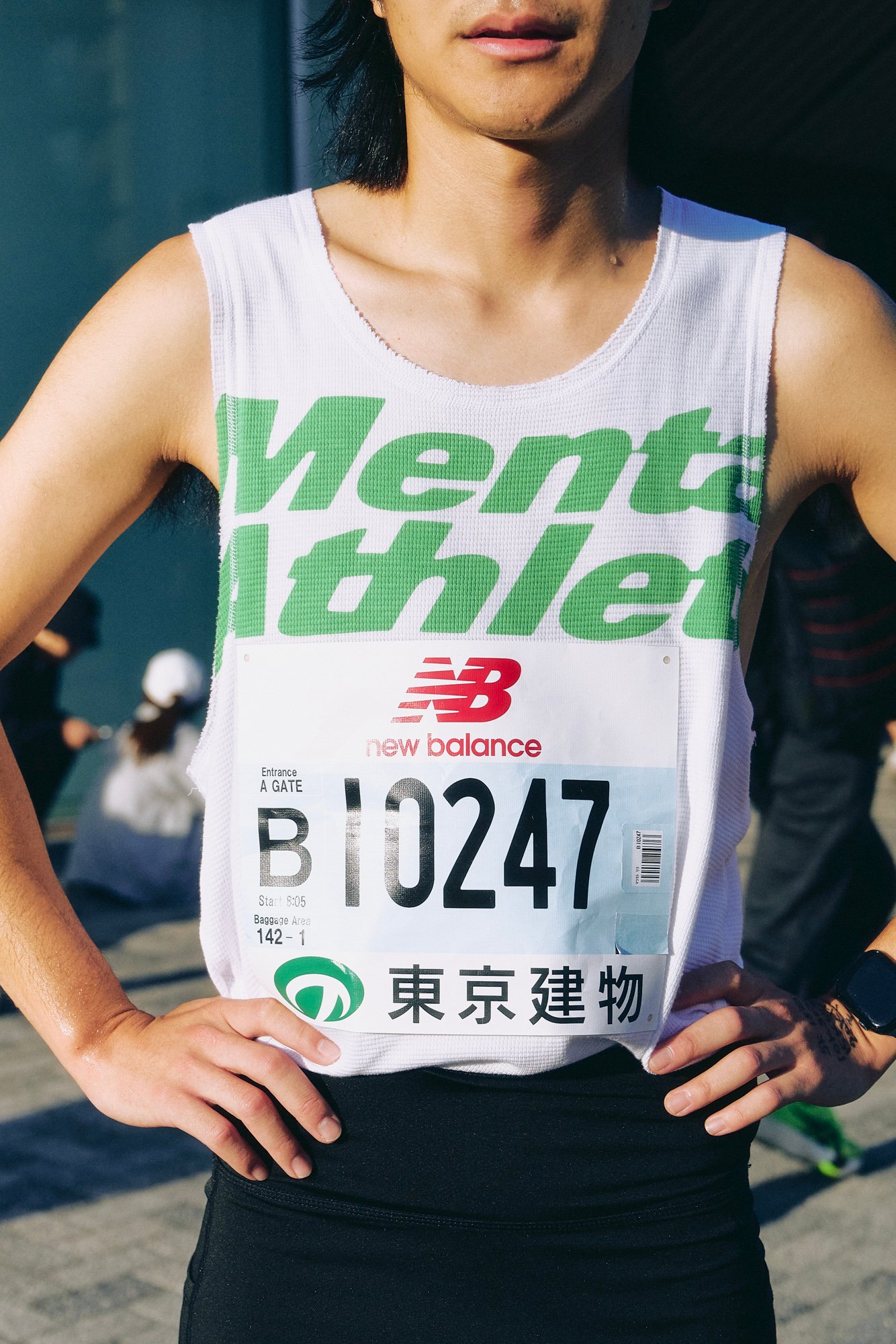 ランナーの男性