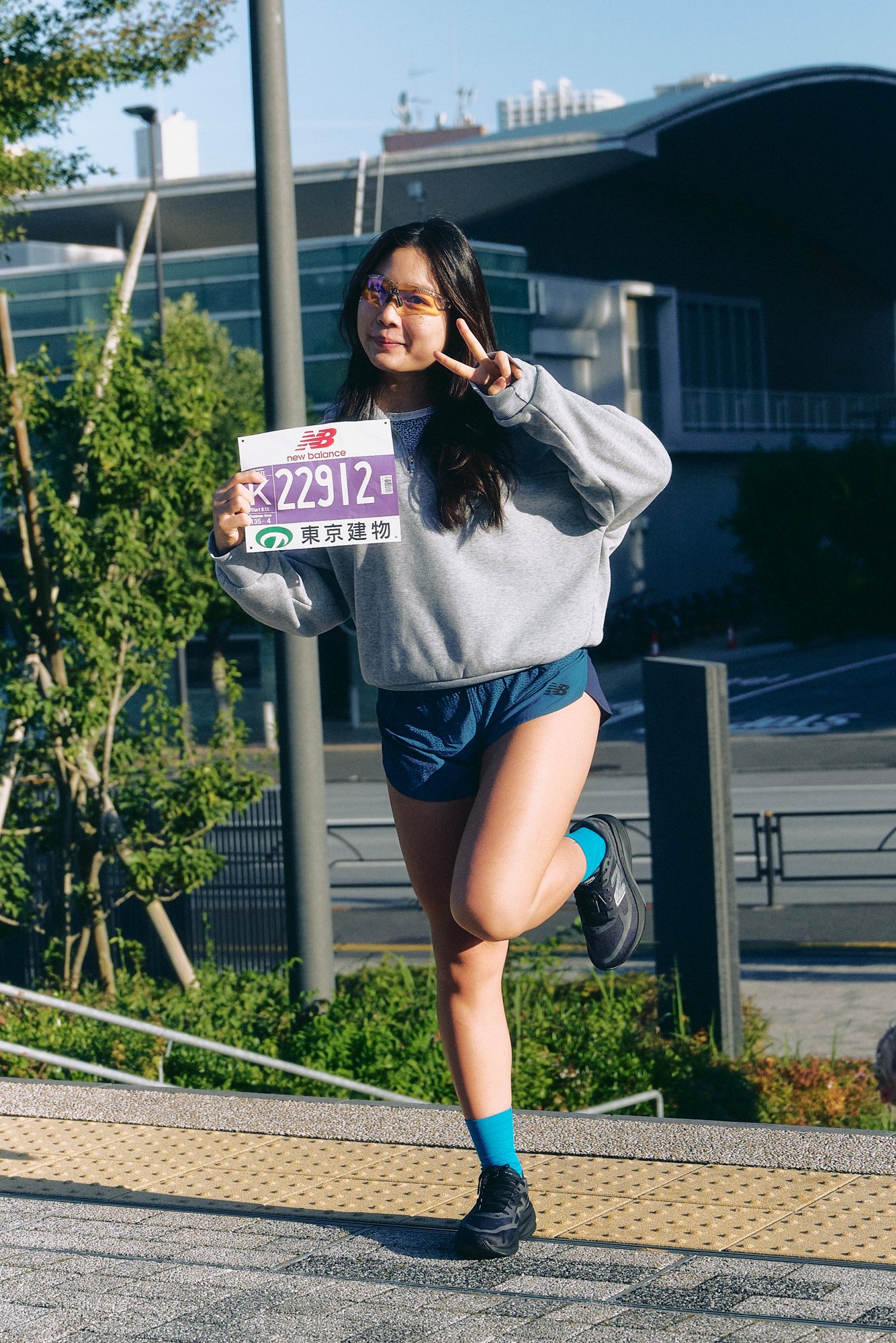 ランナーの女性