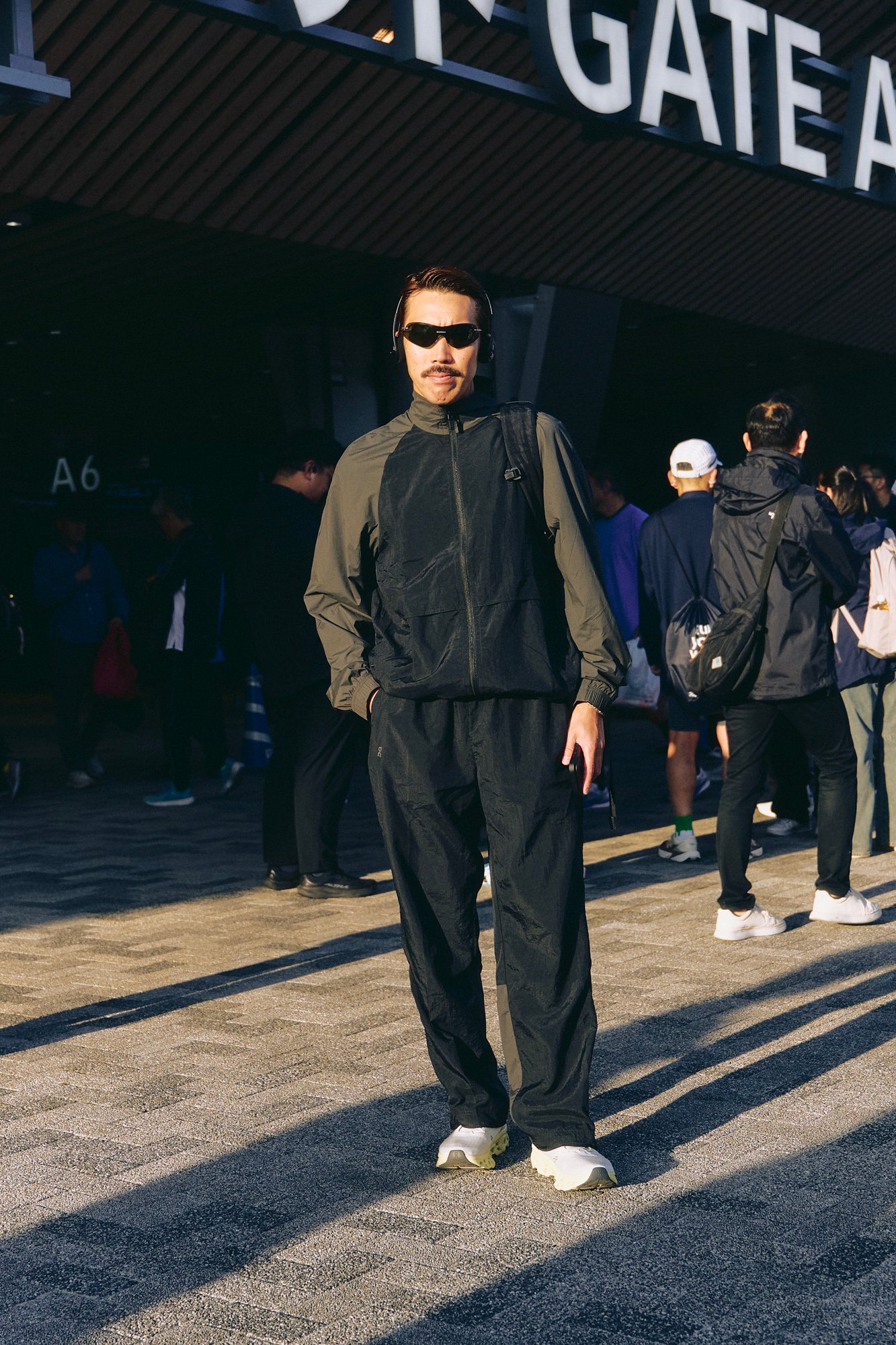 ランナーの男性