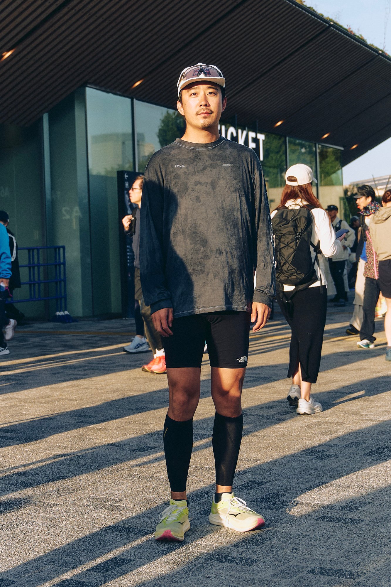 ランナーの男性