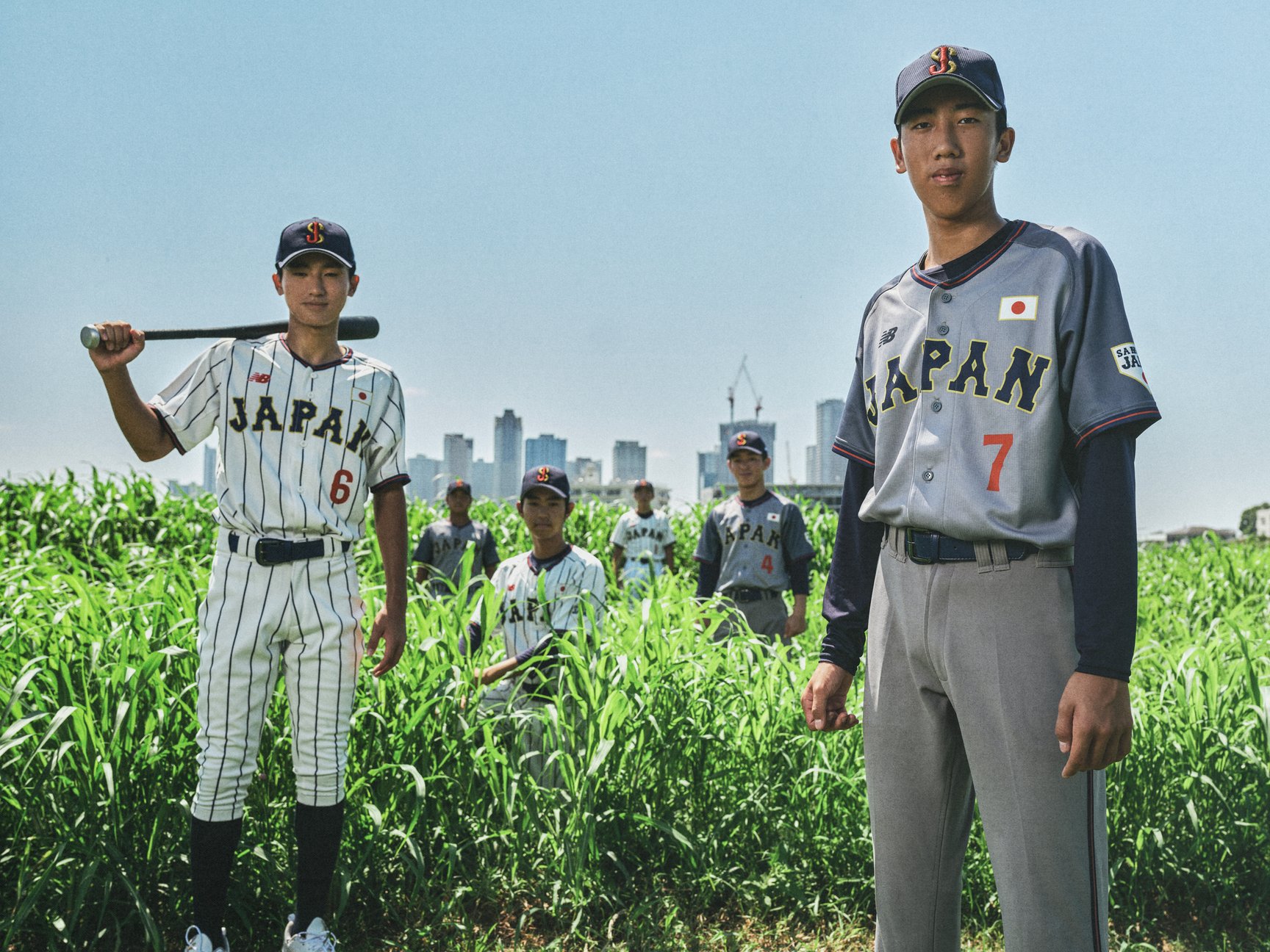 侍ジャパンの新ユニフォームのイメージ画像