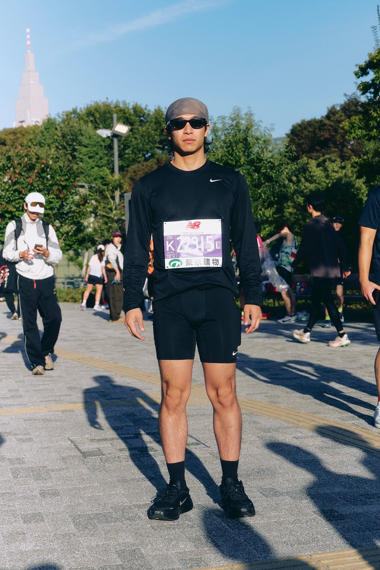 ランナーの男性