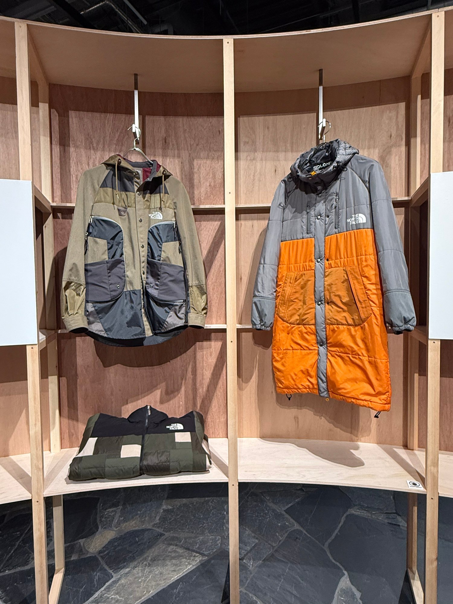 ザ・ノース・フェイスの展示