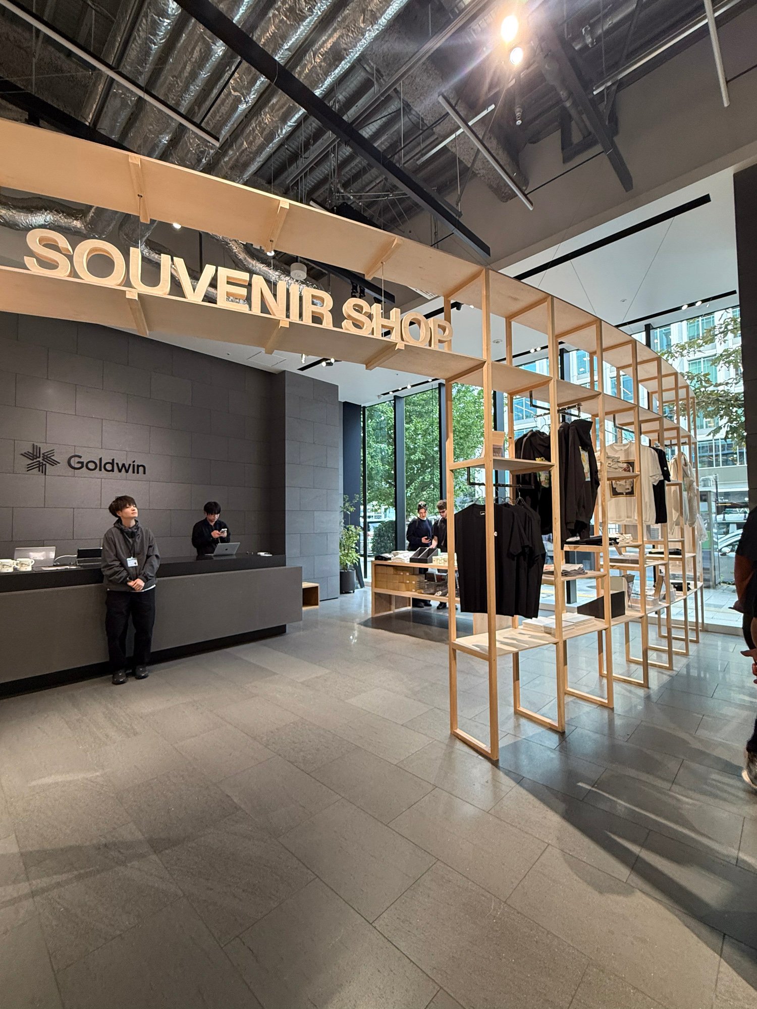 ザ・ノース・フェイスの展示