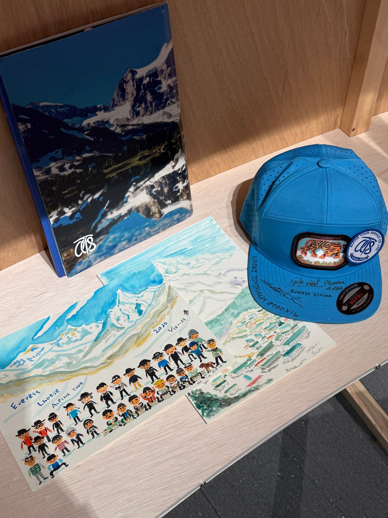 ザ・ノース・フェイスの展示