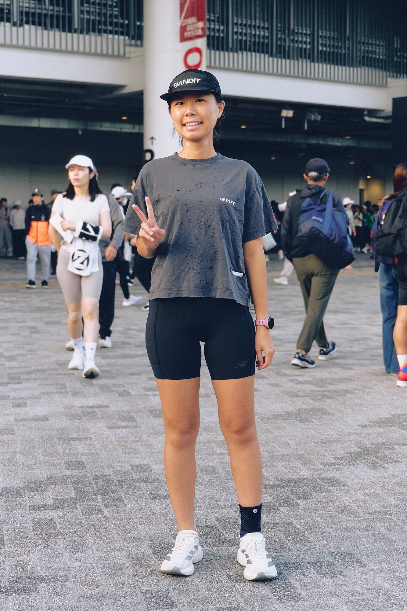 ランナーの女性