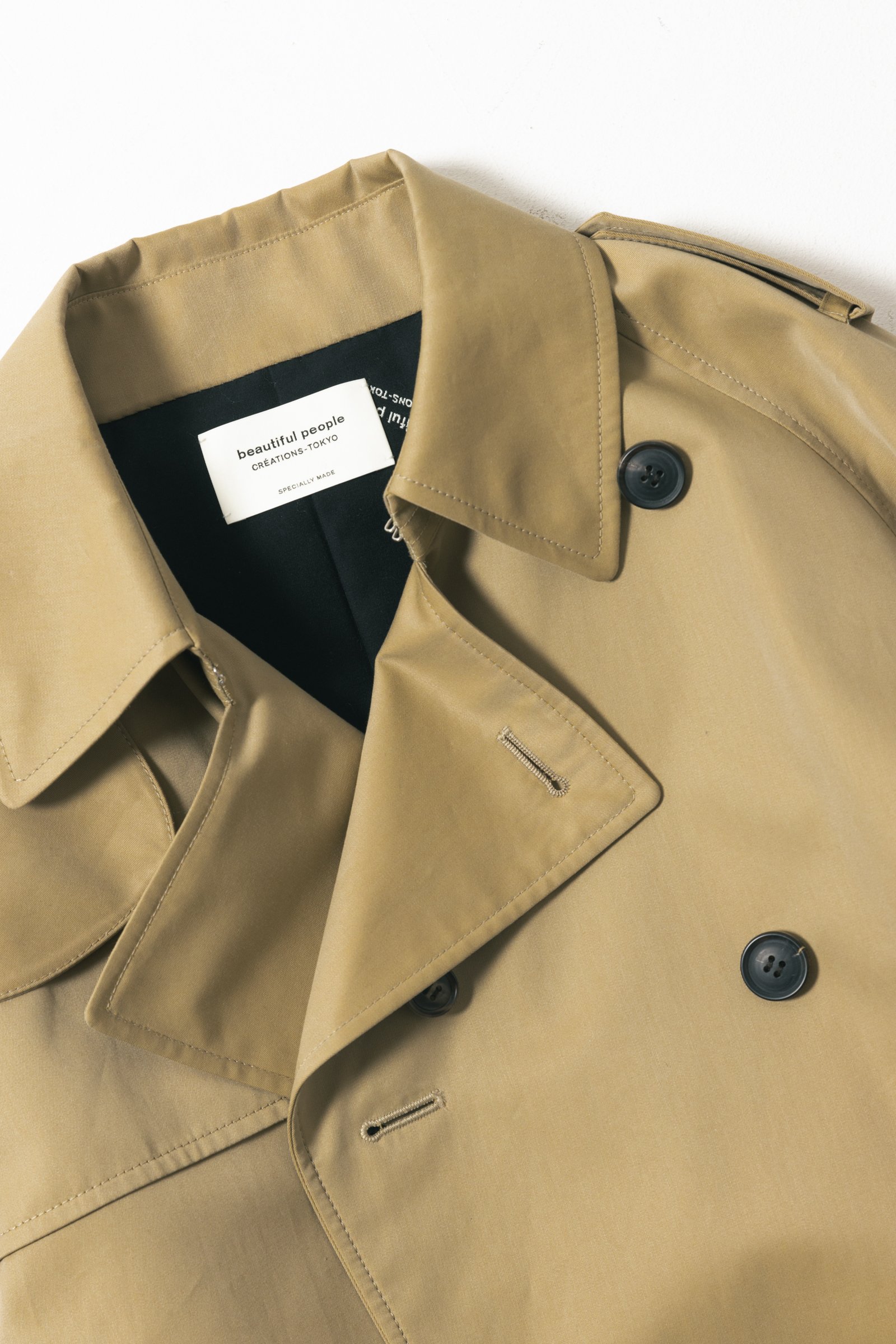 「ビューティフルピープル」トレンチコート
